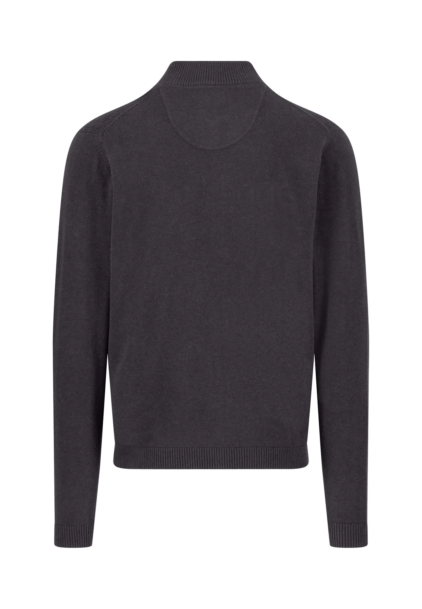 Strickjacke aus Baumwolle mit Strukturmuster und Reißverschluss - Image 8
