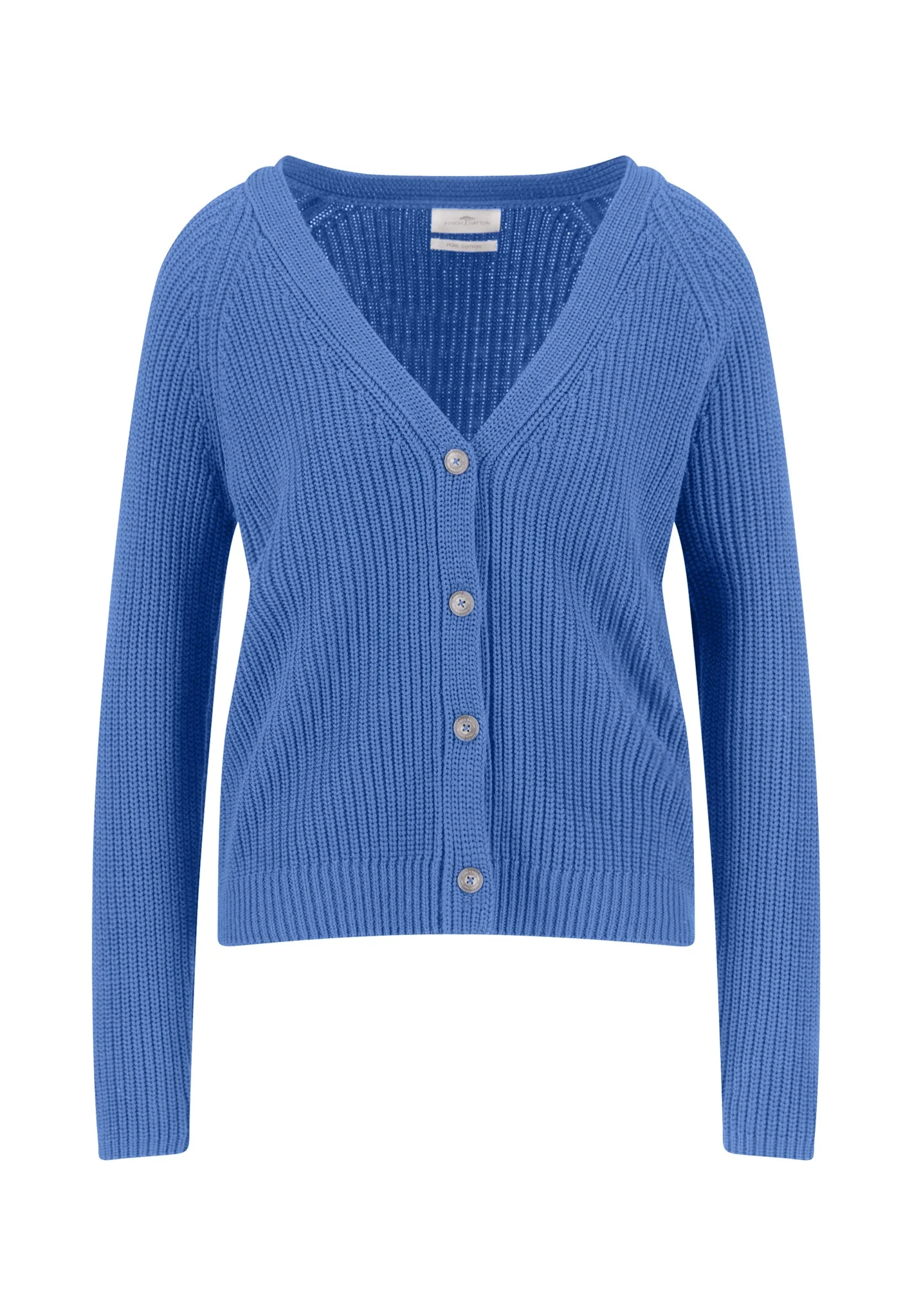 Strickjacke aus Baumwolle mit V-Ausschnitt und Knopfleiste - Image 19