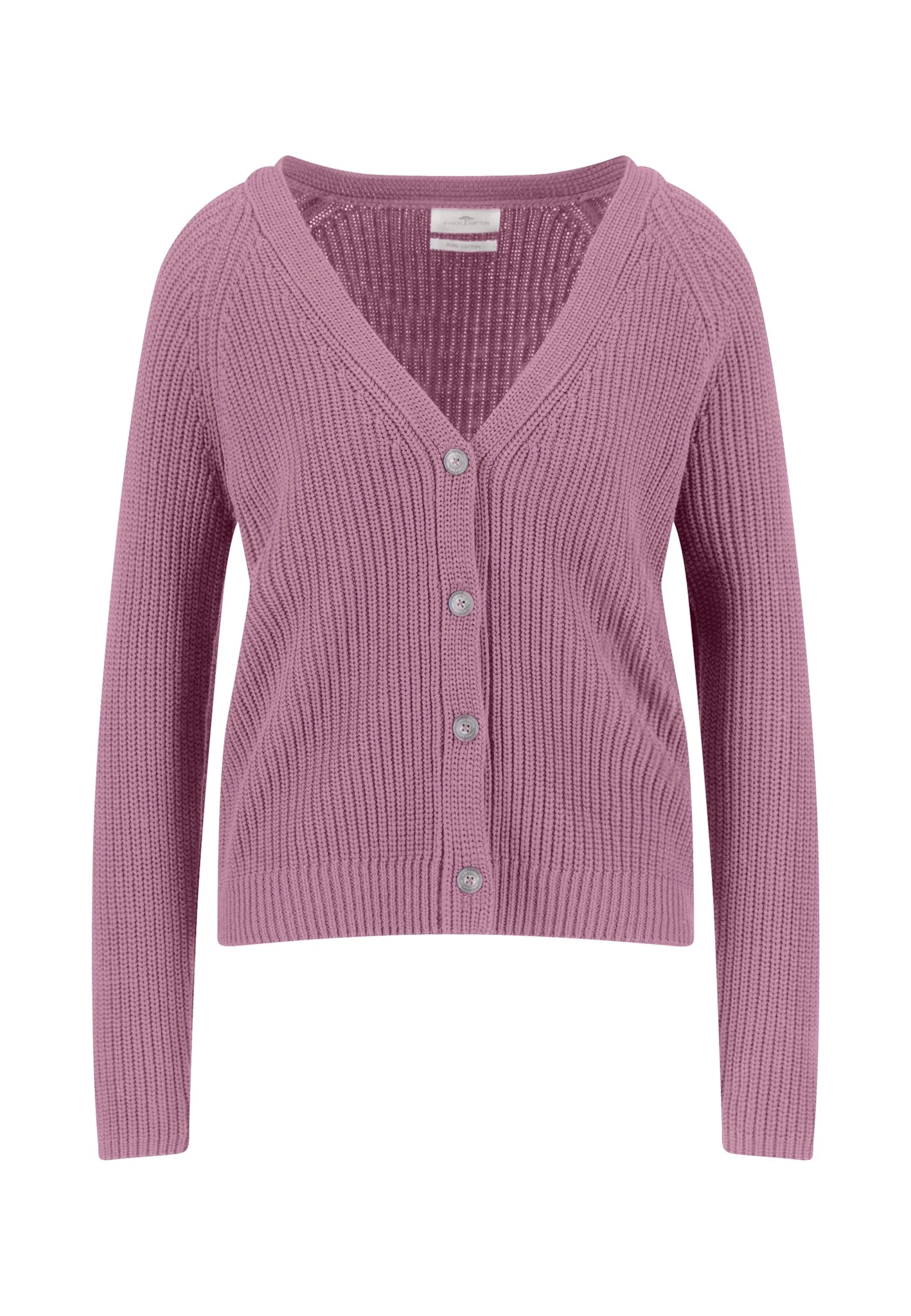 Strickjacke aus Baumwolle mit V-Ausschnitt und Knopfleiste - Image 31