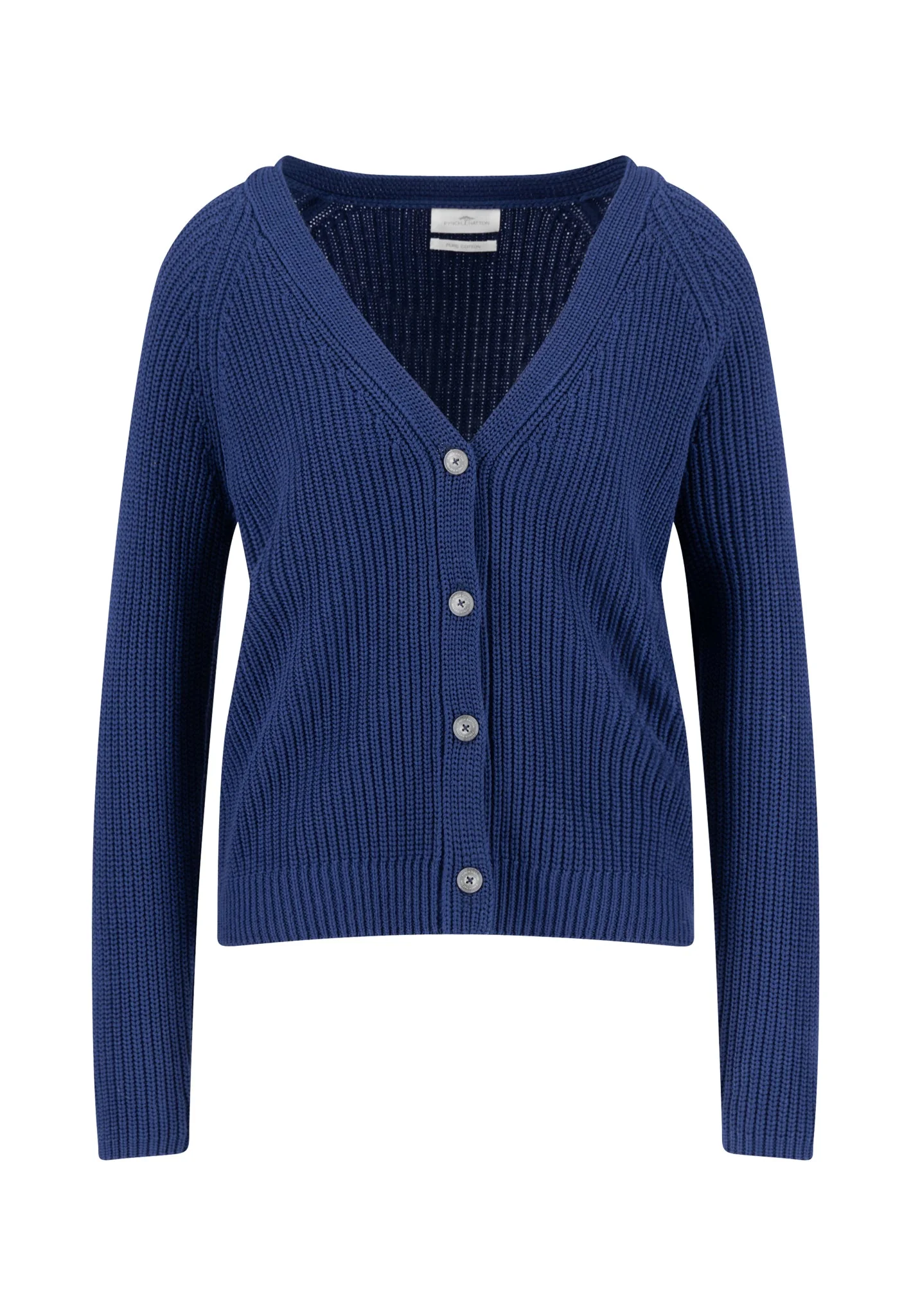 Strickjacke aus Baumwolle mit V-Ausschnitt und Knopfleiste - Image 33