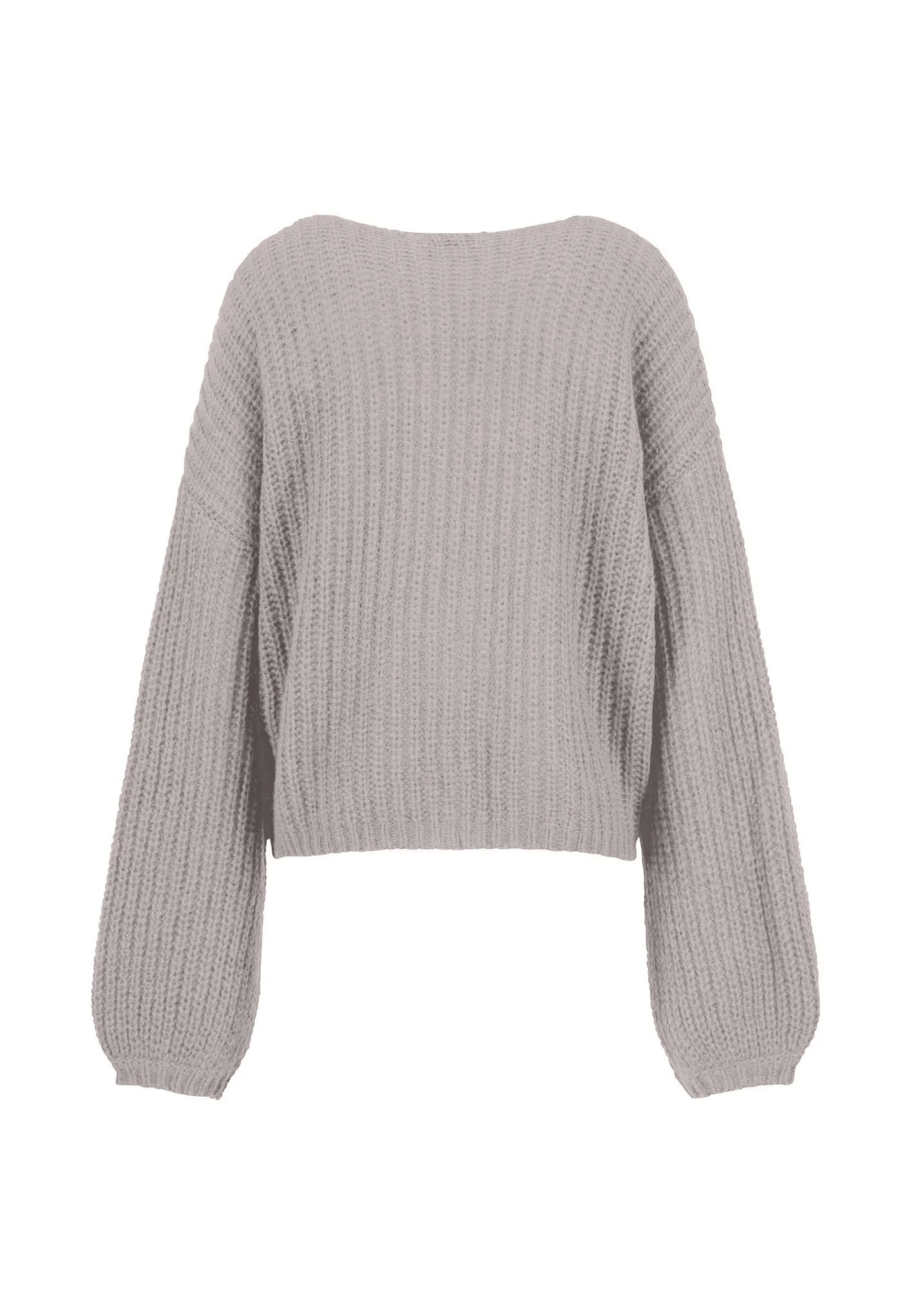 Strickjacke Mohair-Wollmix mit Knöpfen - Image 4