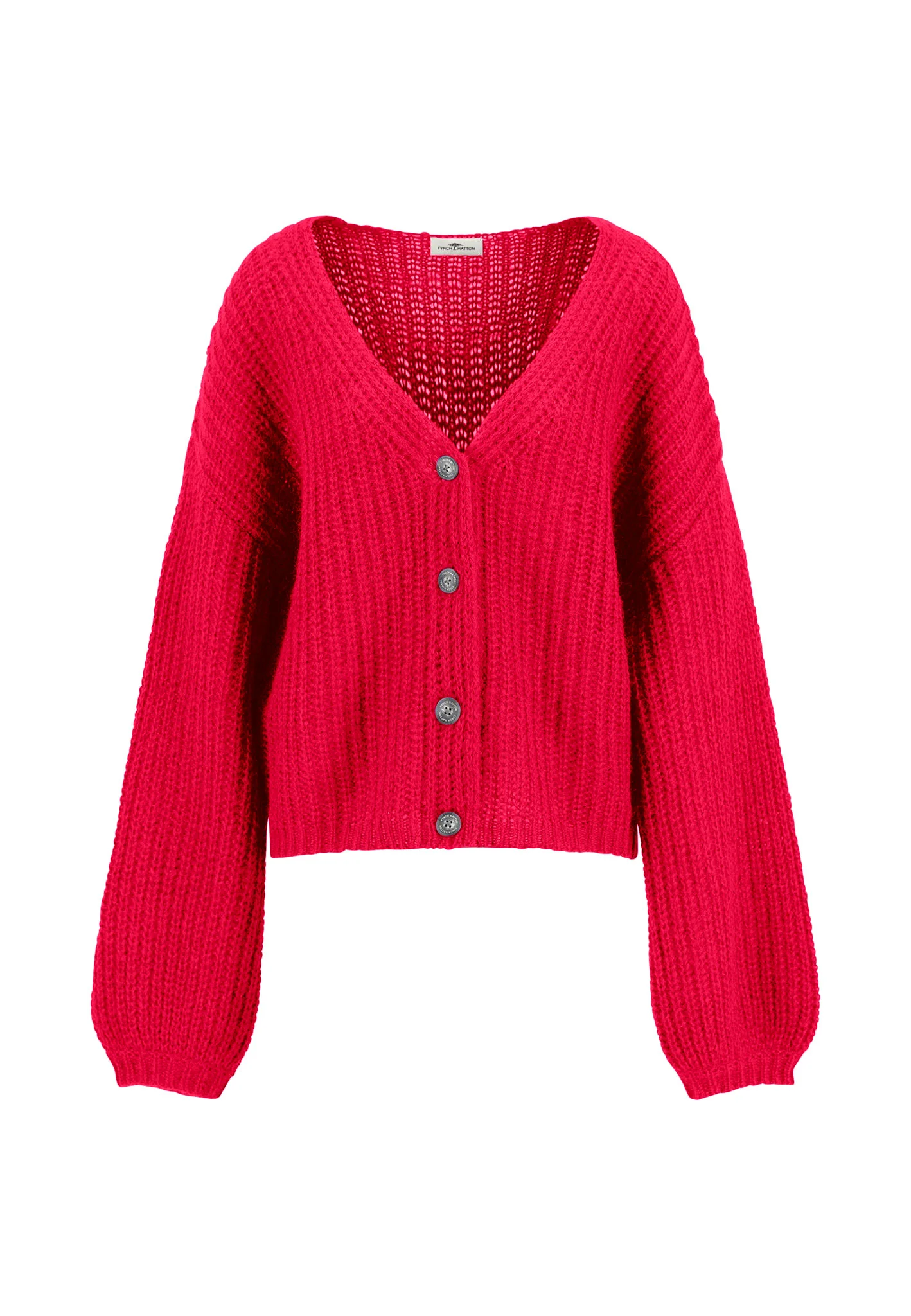 Strickjacke Mohair-Wollmix mit Knöpfen - Image 6