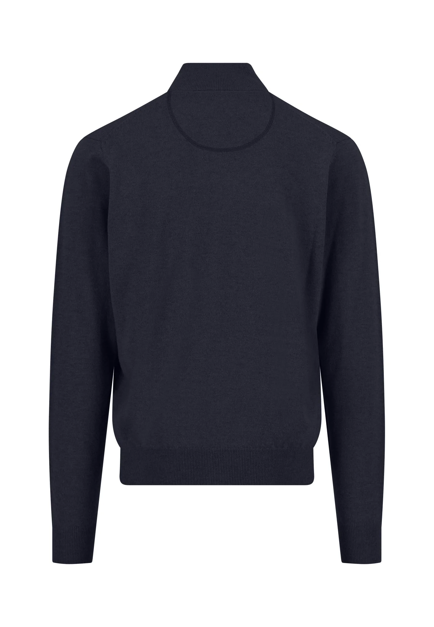 Strickjacke aus reiner Wolle mit Reißverschluss und Stehkragen - Image 2