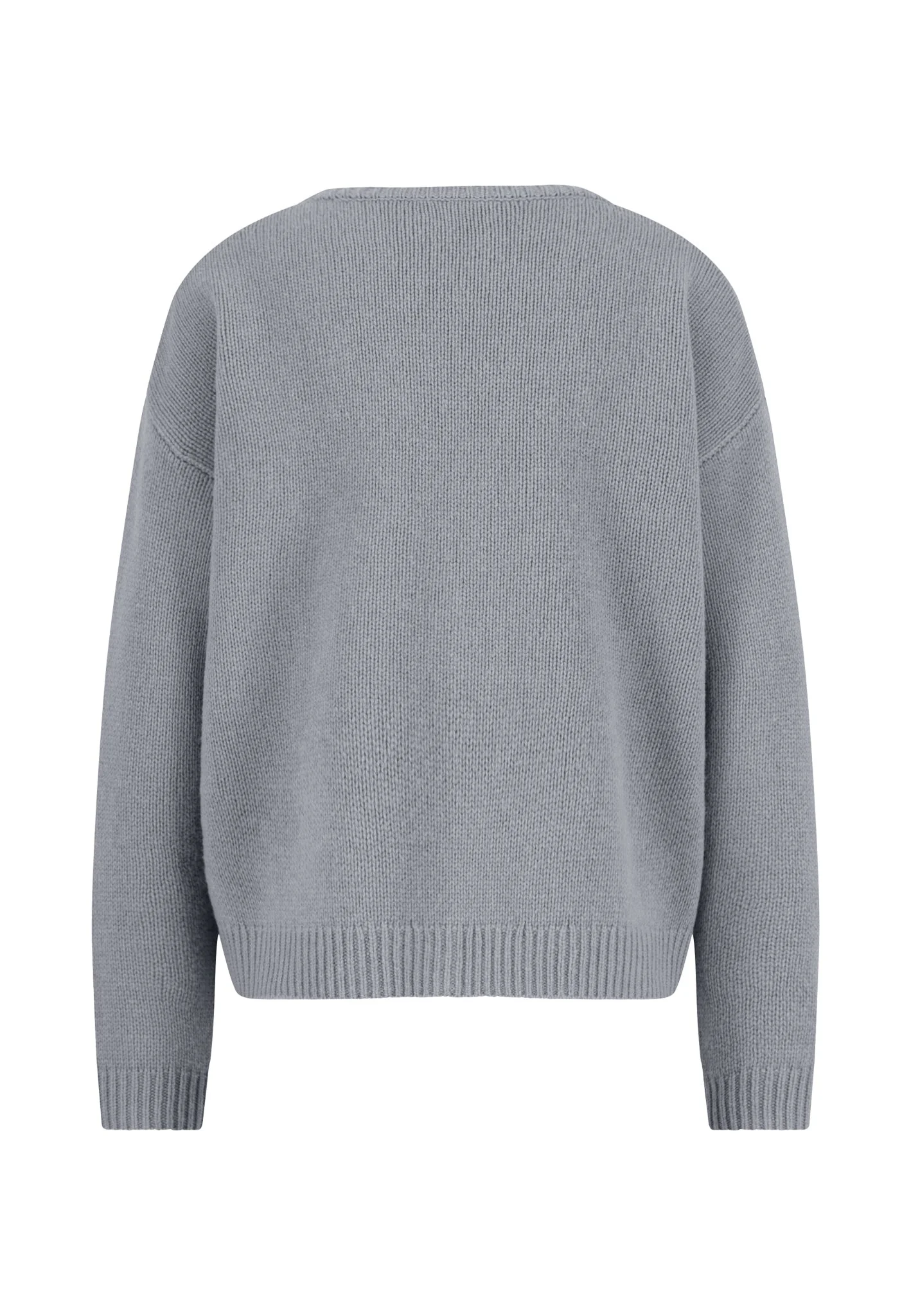 Strickjacke aus reiner Wolle mit V-Ausschnitt - Image 4