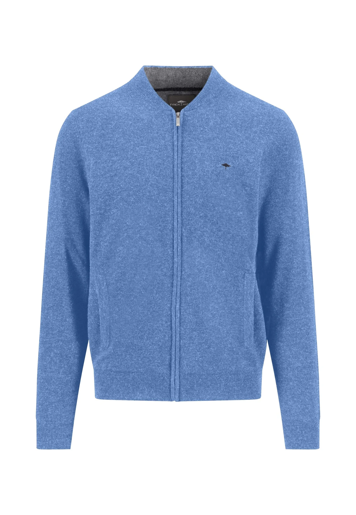 Strickjacke aus Wolle-Kaschmir-Mix mit Reißverschluss - Image 9
