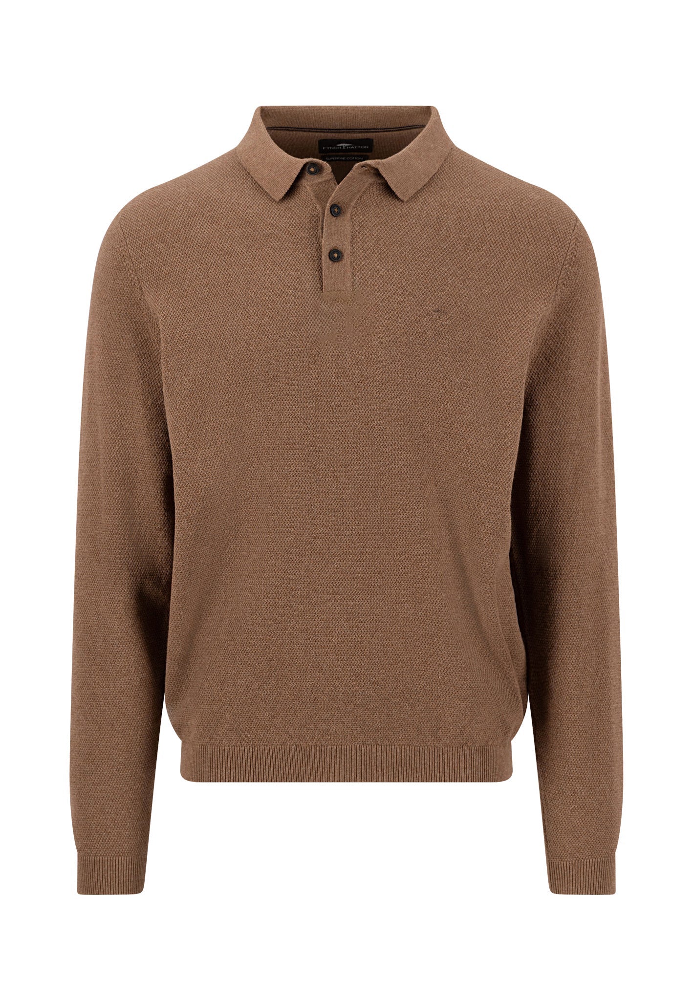 Strickpullover aus Baumwolle mit Polokragen - Image 4