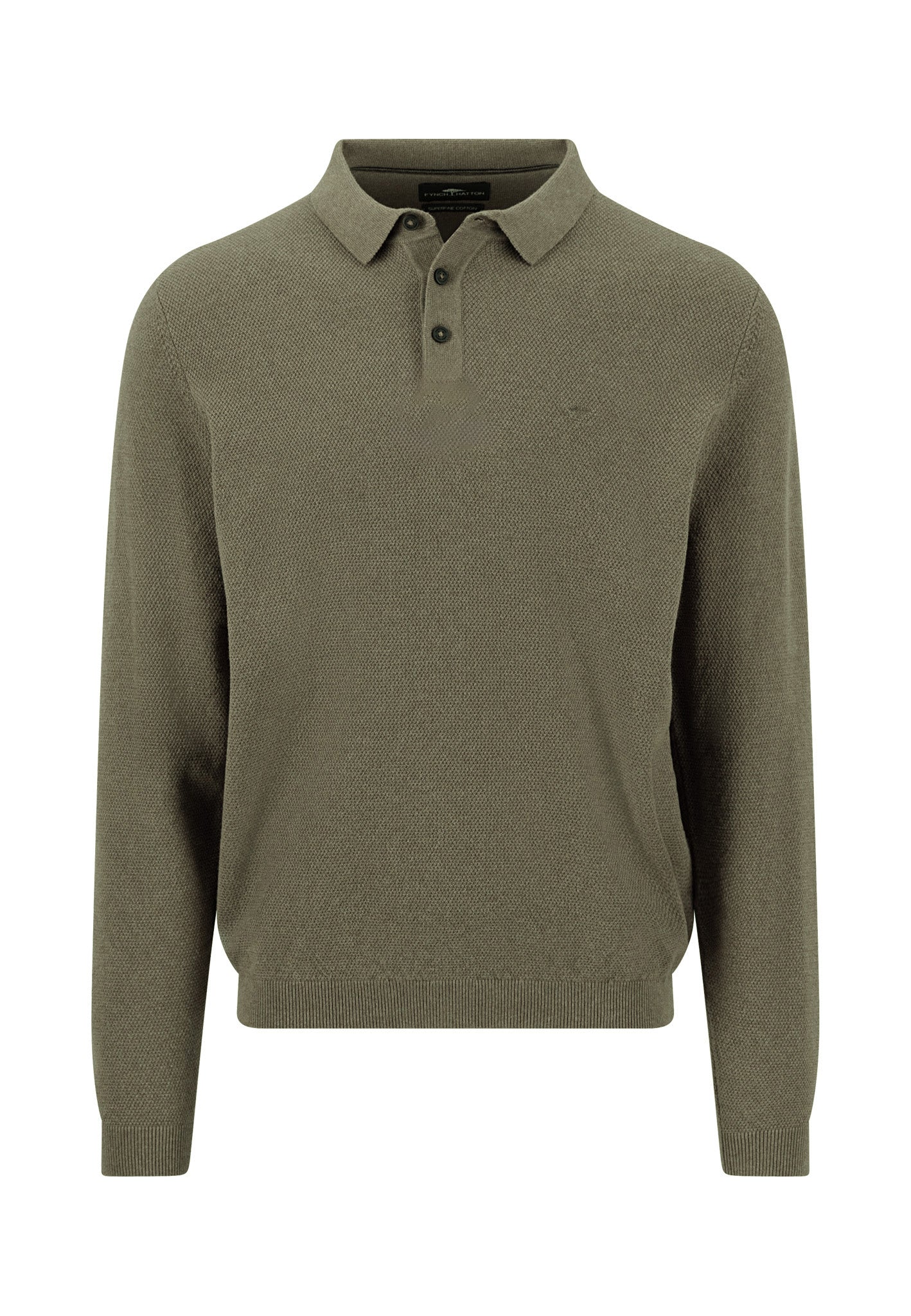 Strickpullover aus Baumwolle mit Polokragen - Image 8
