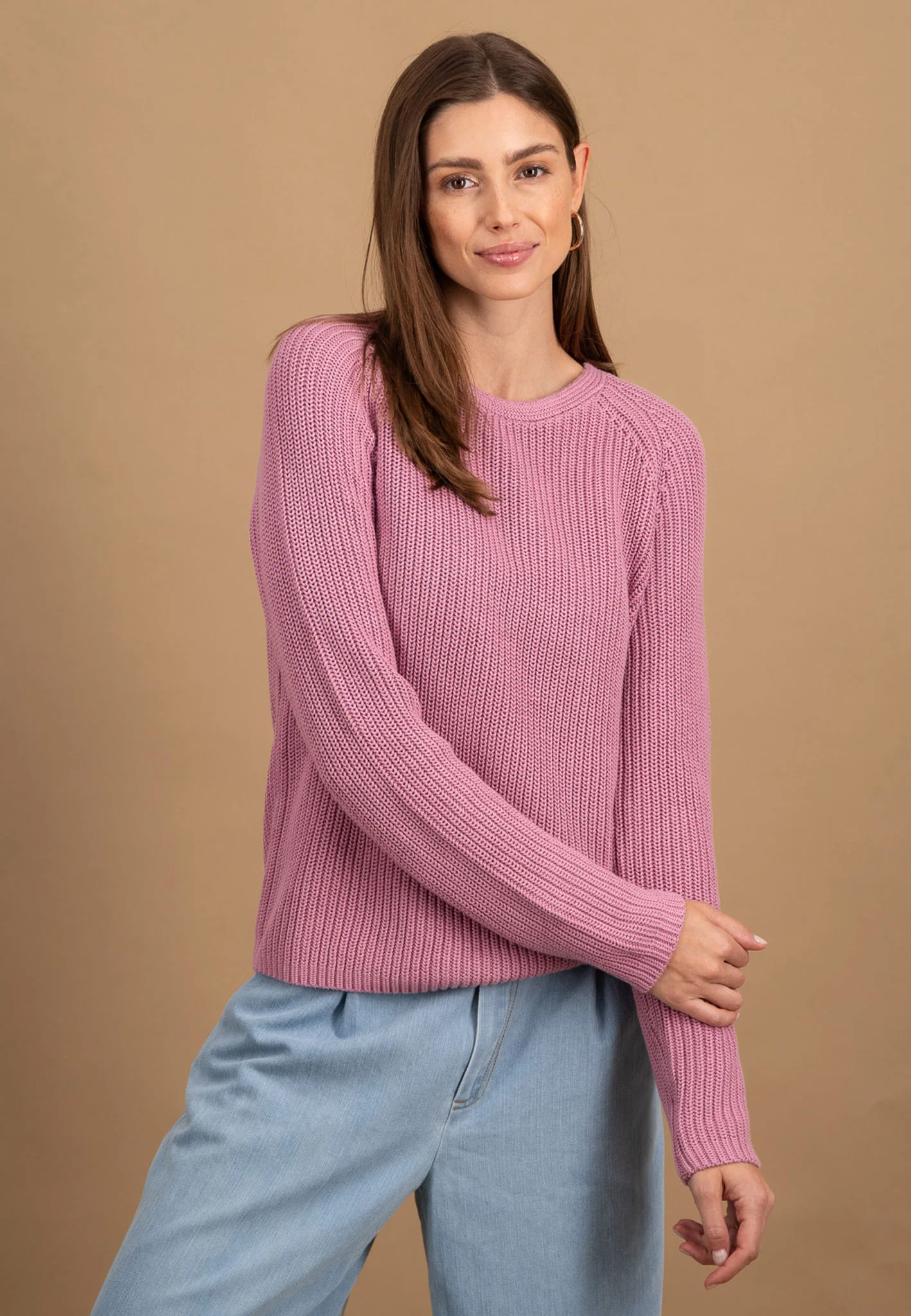 Strickpullover aus Baumwolle mit Rundhalsausschnitt - Image 13