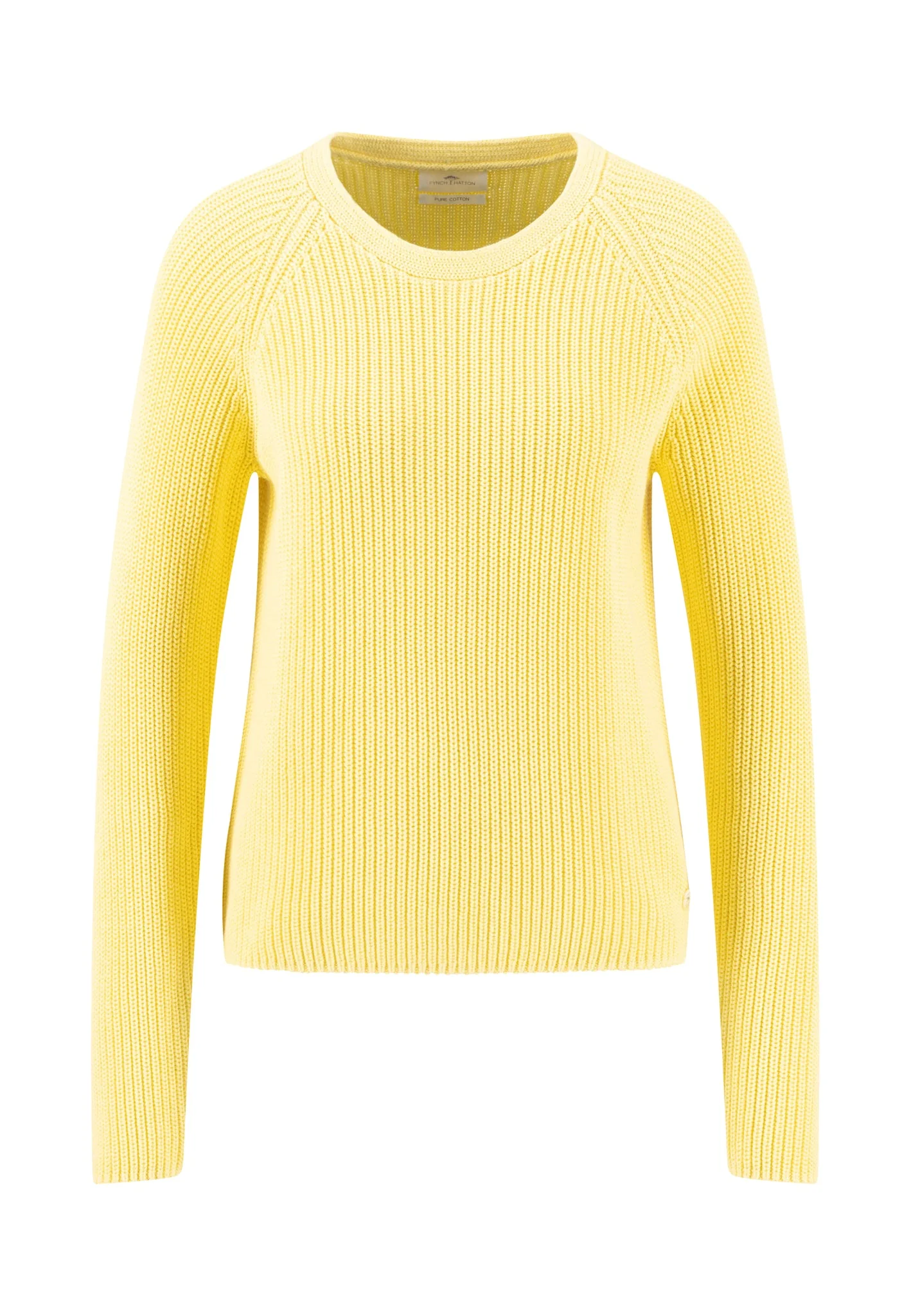 Strickpullover aus Baumwolle mit Rundhalsausschnitt in Rippenstruktur - Image 12