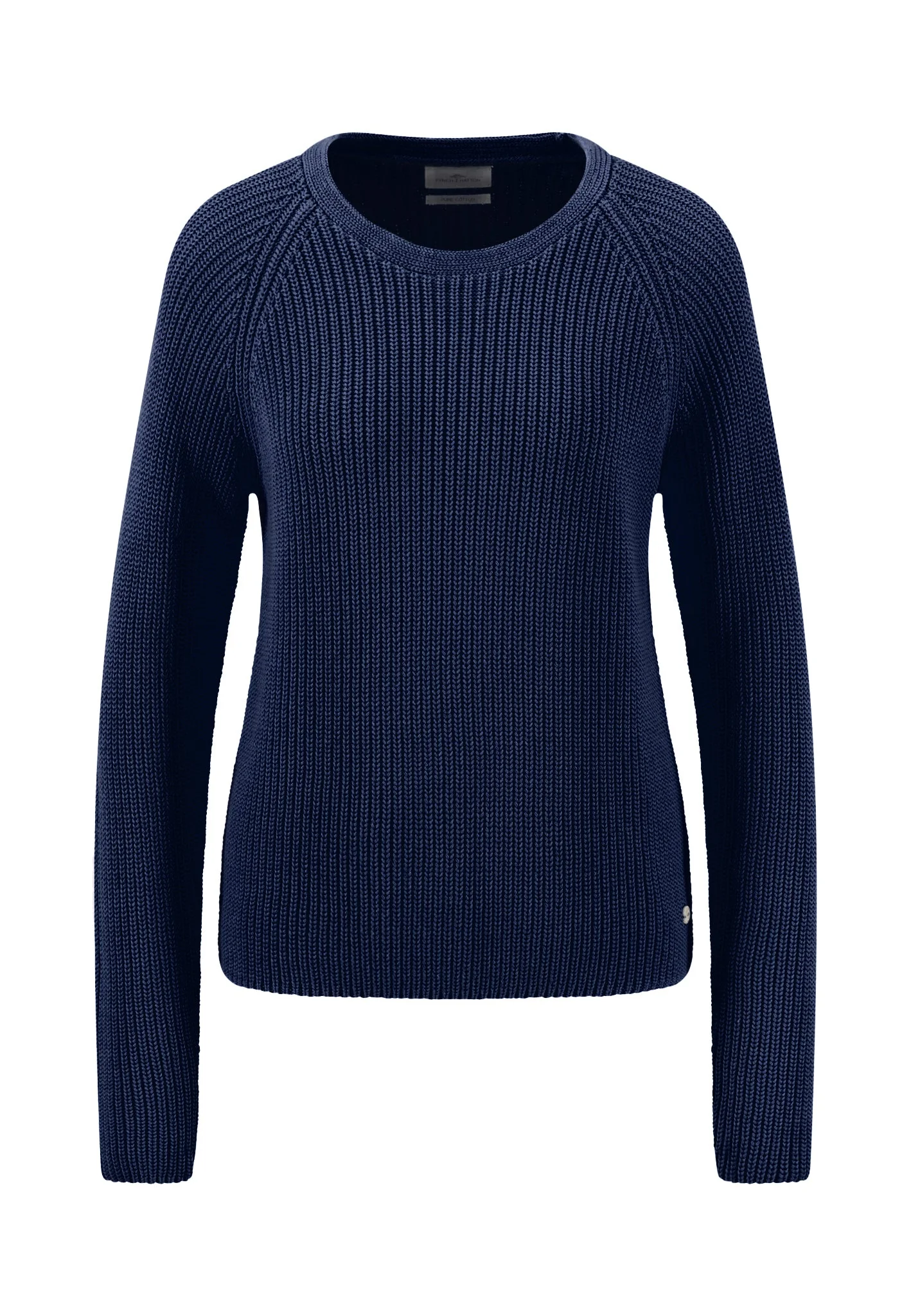 Strickpullover aus Baumwolle mit Rundhalsausschnitt in Rippenstruktur - Image 29