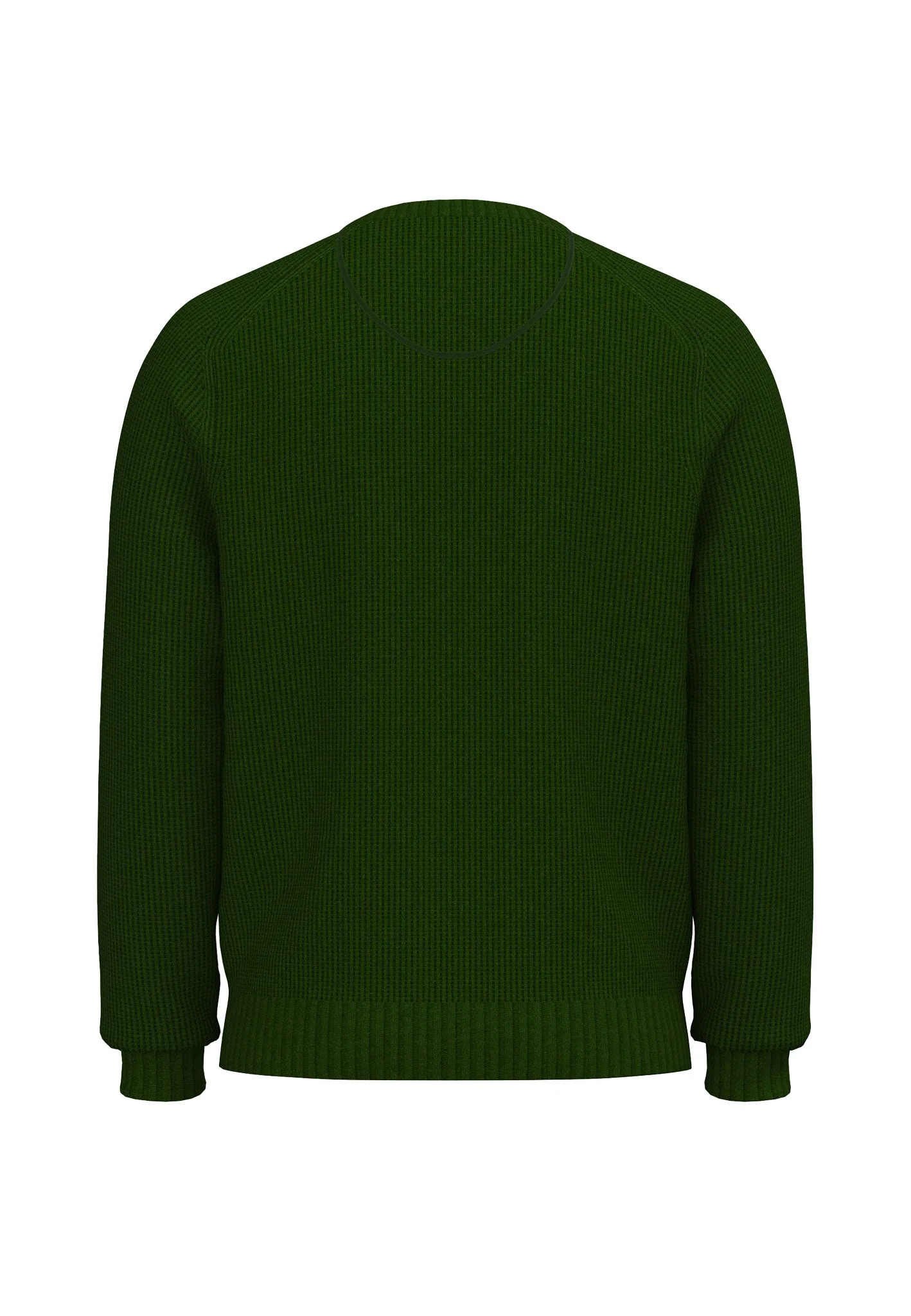 Strickpullover aus Baumwolle mit Strukturmuster und Rundhalsausschnitt - Image 14