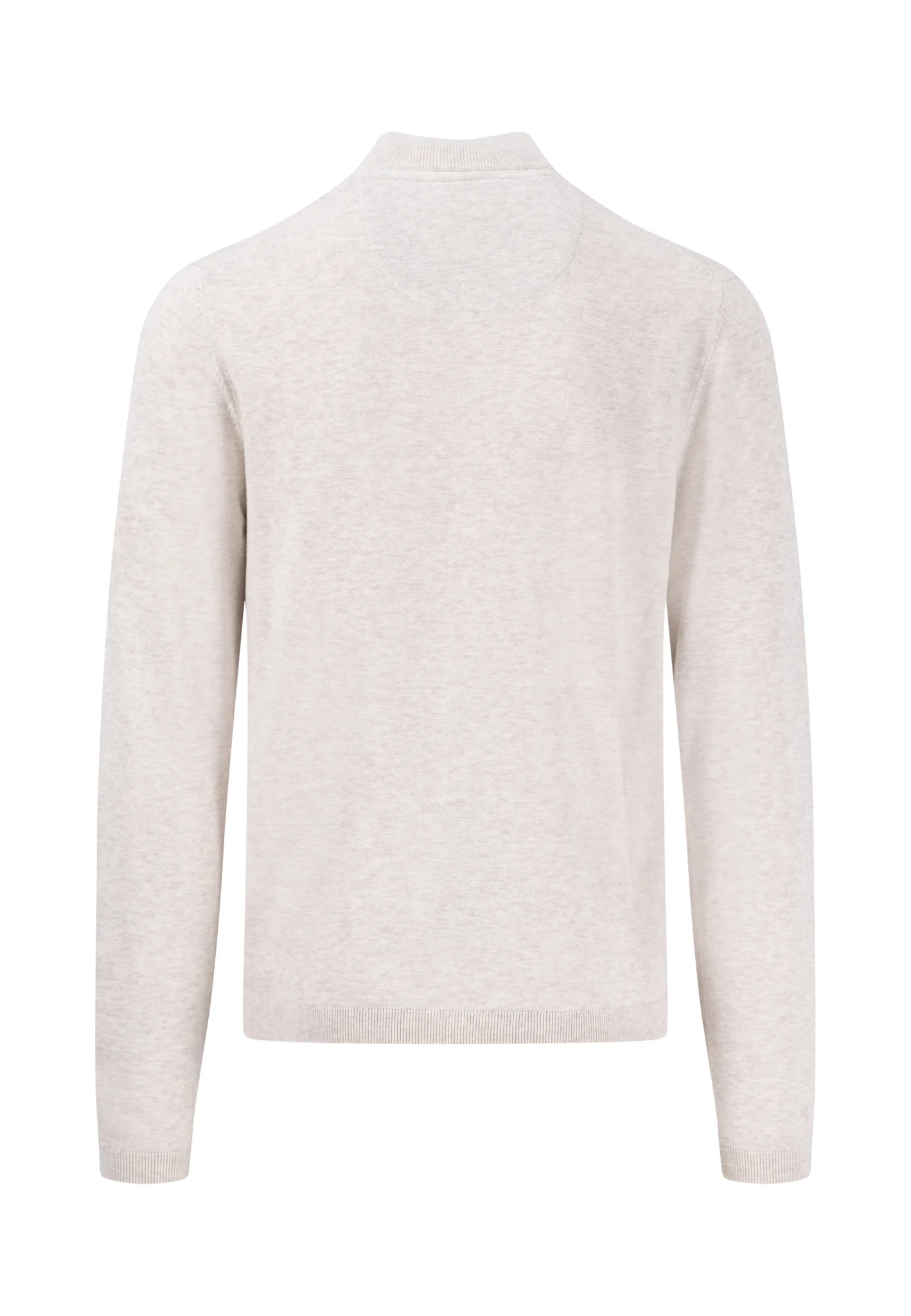 Strickpullover aus Baumwolle mit Troyer-Kragen - AIR COTTON - Image 2