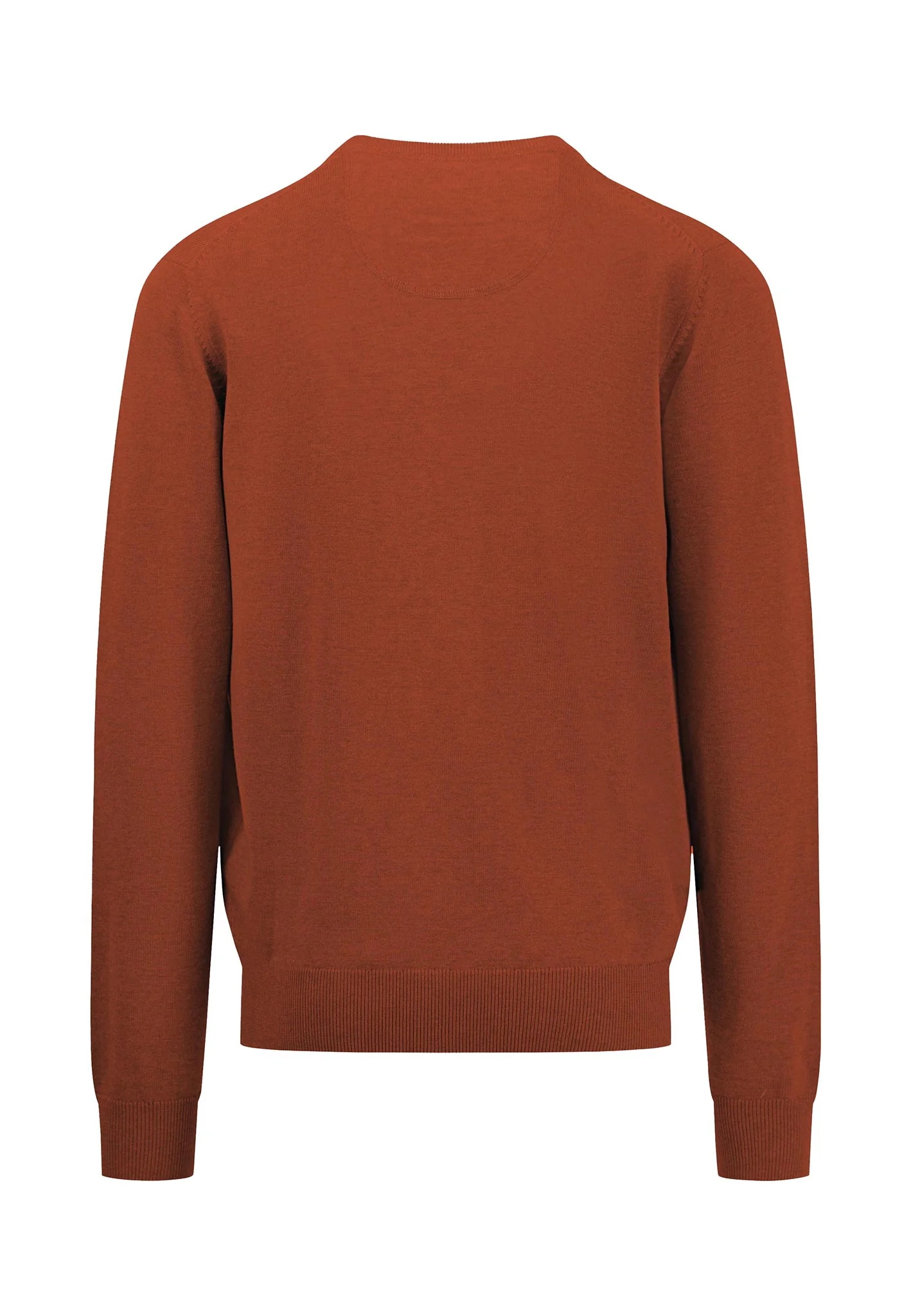 Strickpullover aus Baumwolle mit V-Ausschnitt - Image 6
