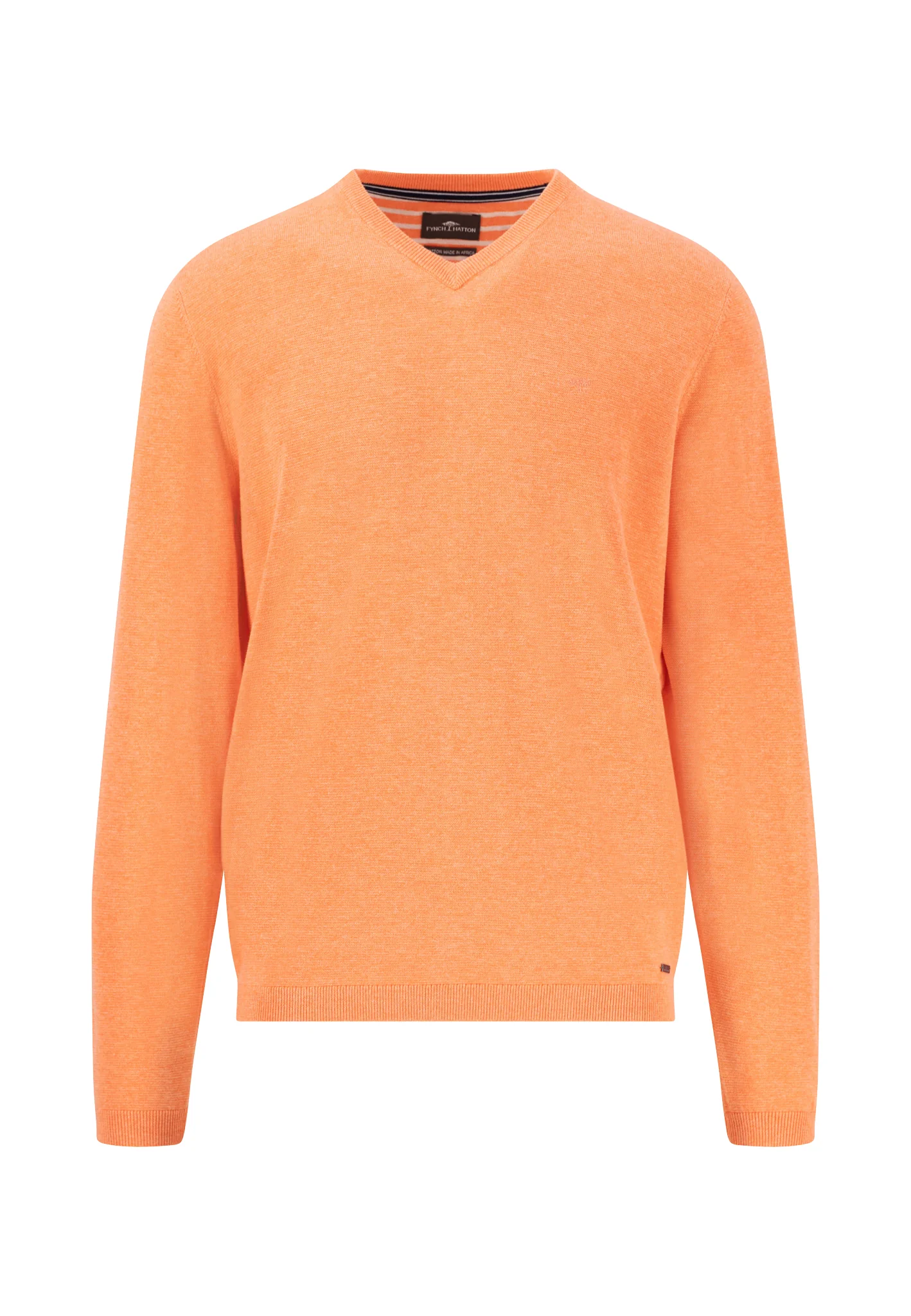 Strickpullover aus Baumwolle mit V-Ausschnitt - AIR COTTON - Image 11