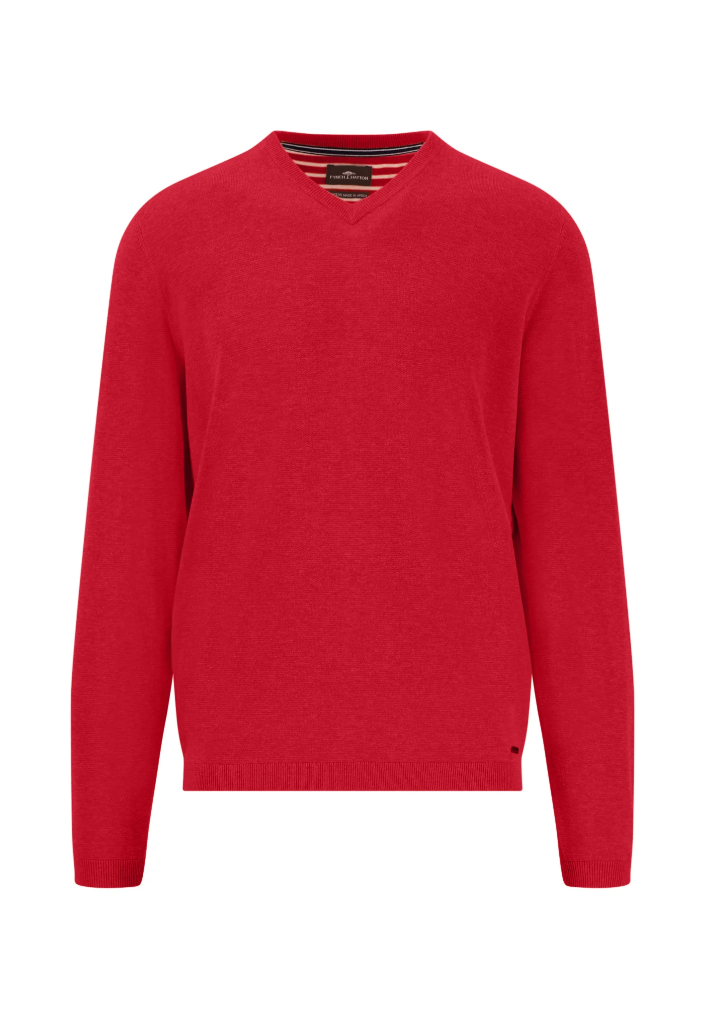 Strickpullover aus Baumwolle mit V-Ausschnitt - AIR COTTON - Image 17