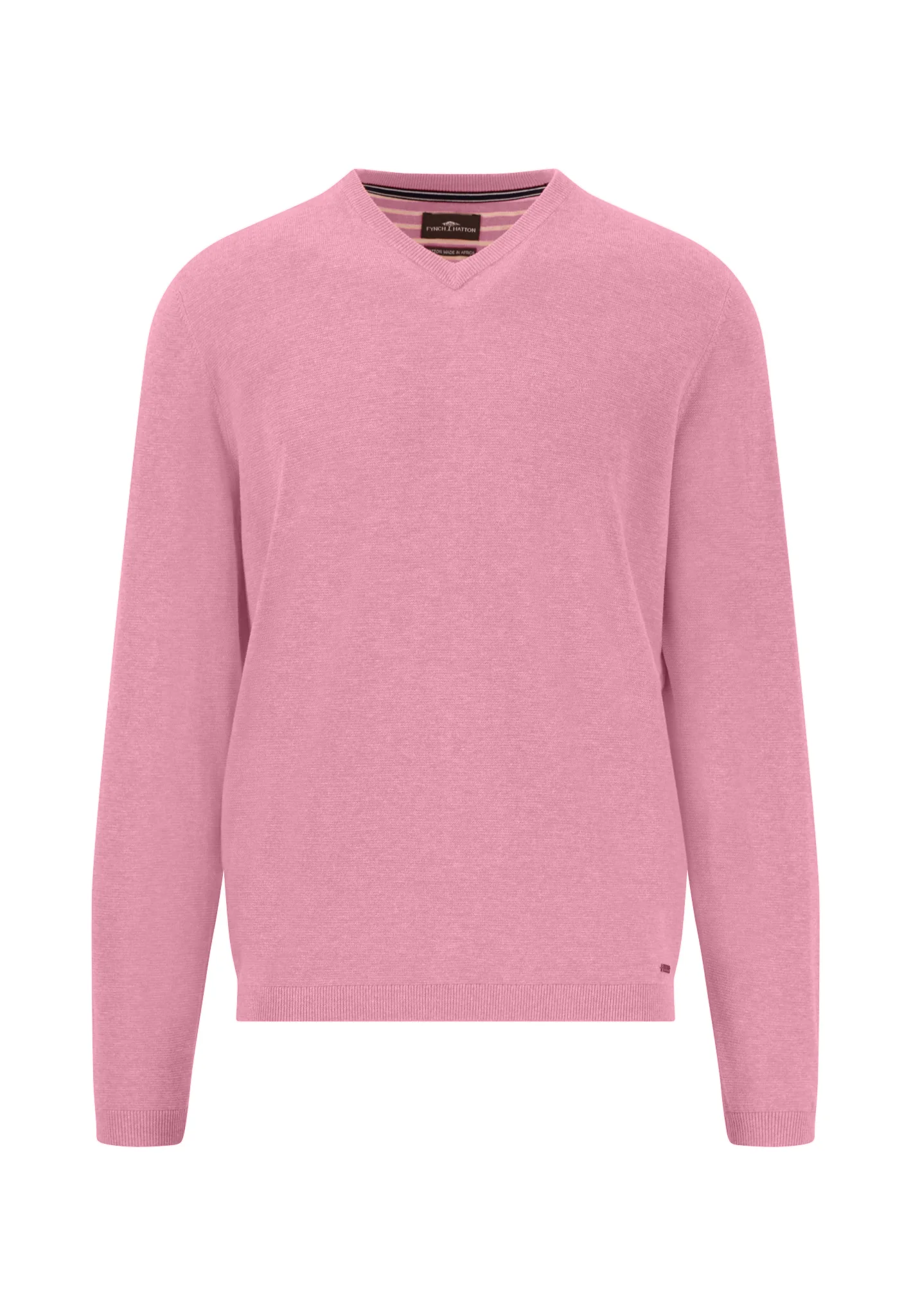 Strickpullover aus Baumwolle mit V-Ausschnitt - AIR COTTON - Image 19