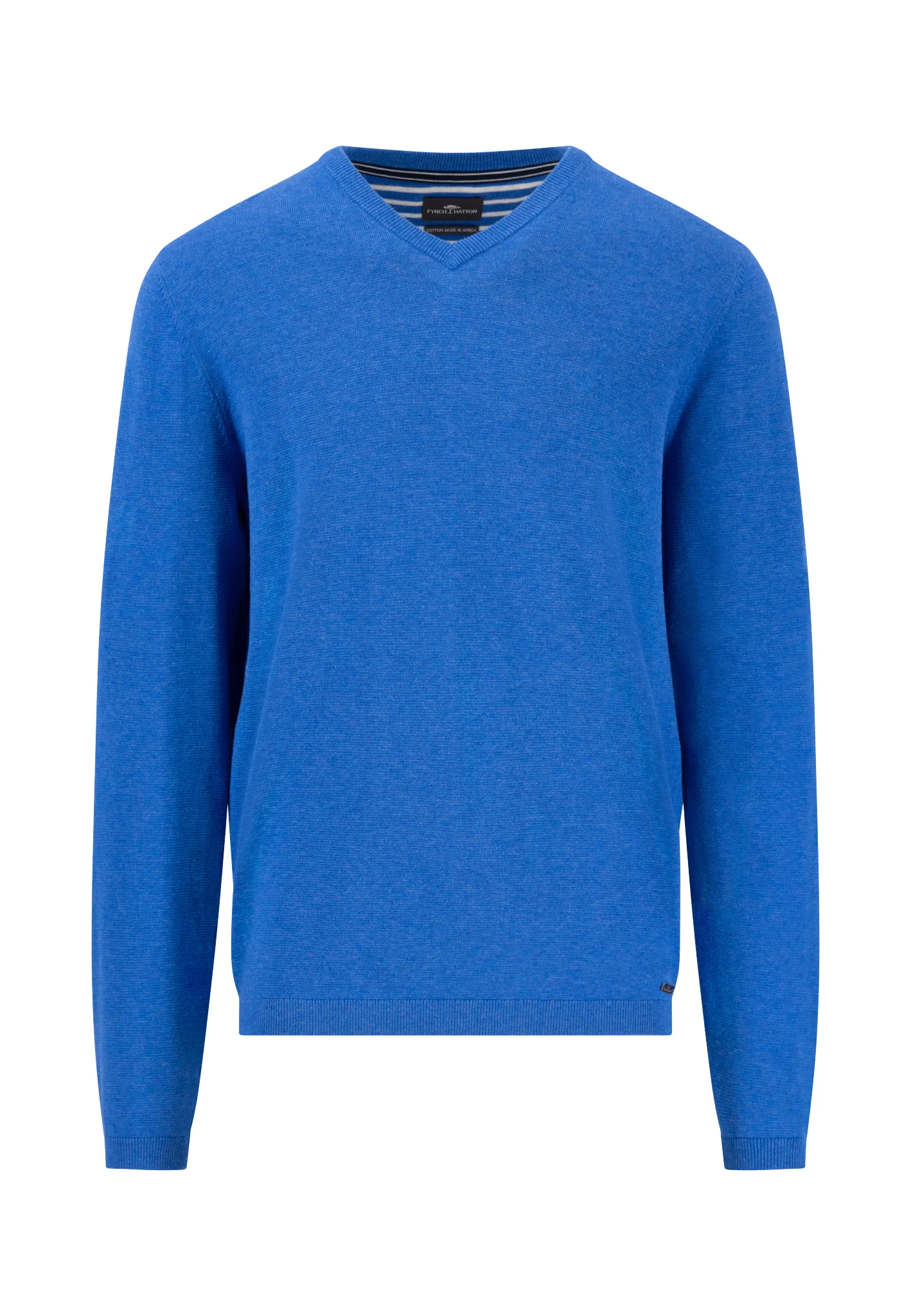 Strickpullover aus Baumwolle mit V-Ausschnitt - AIR COTTON - Image 27