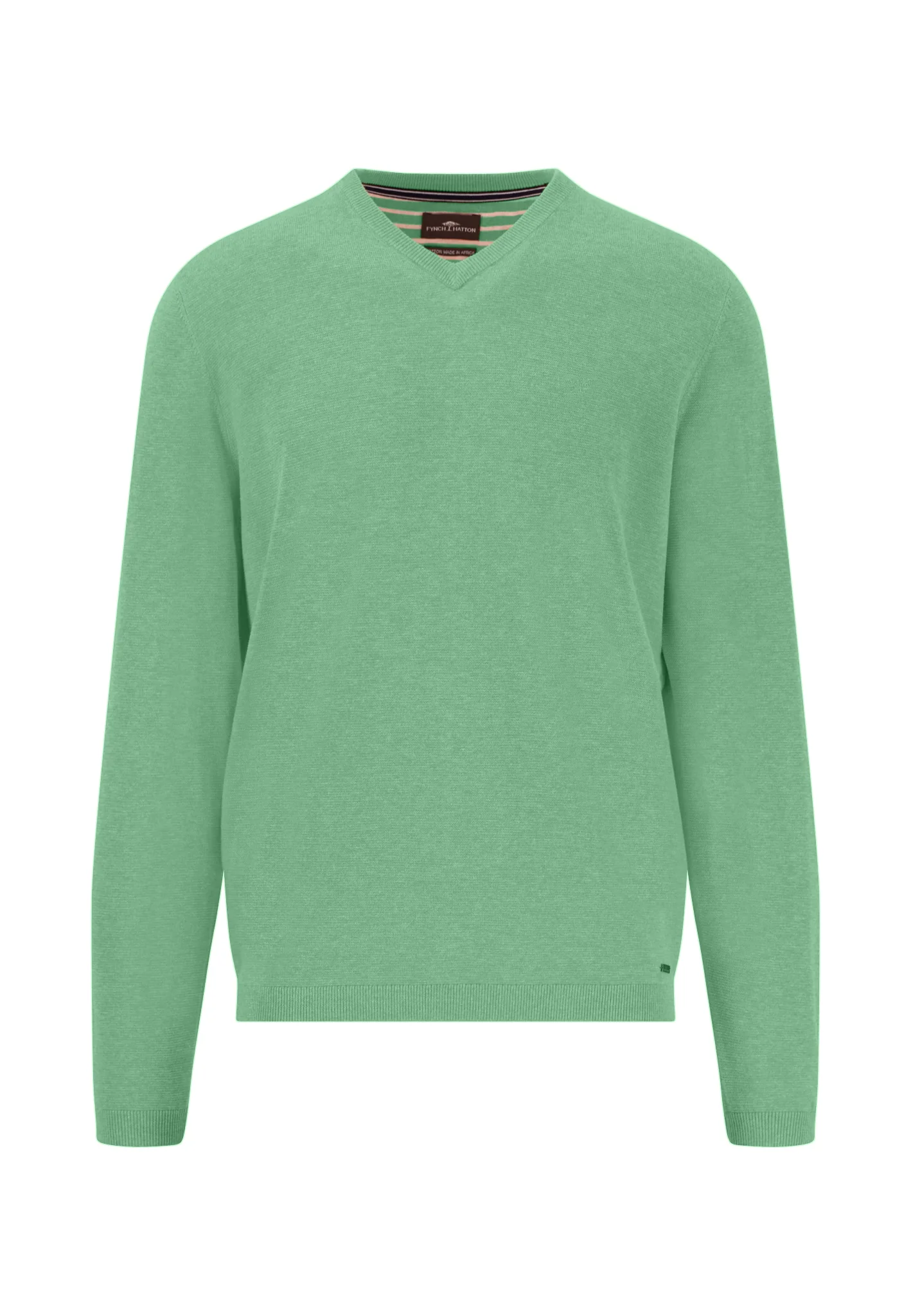Strickpullover aus Baumwolle mit V-Ausschnitt - AIR COTTON - Image 33