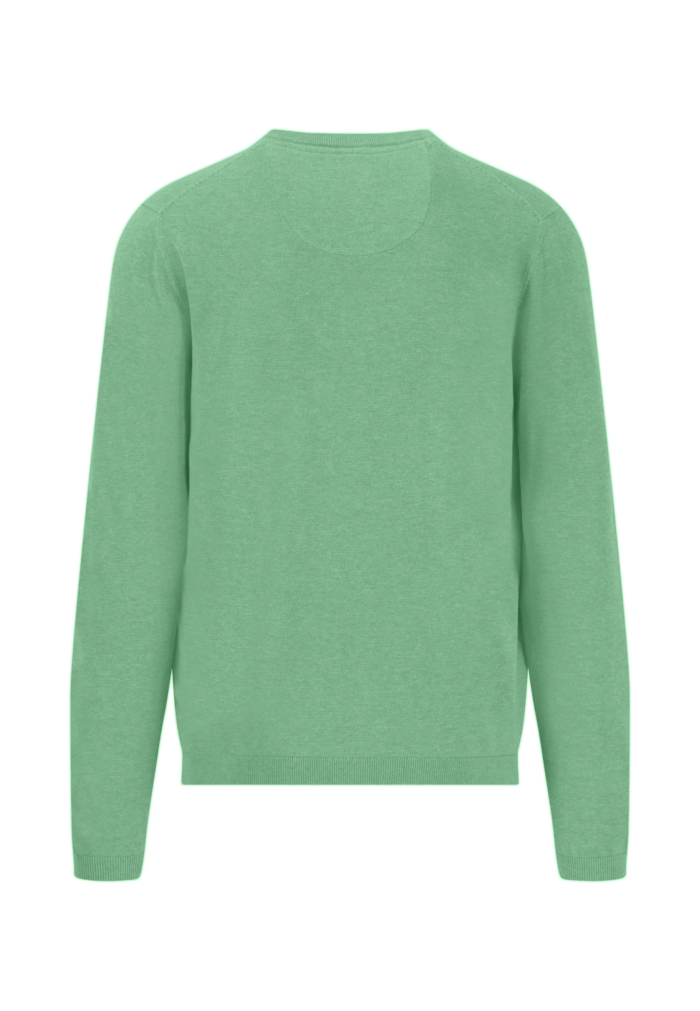 Strickpullover aus Baumwolle mit V-Ausschnitt - AIR COTTON - Image 34