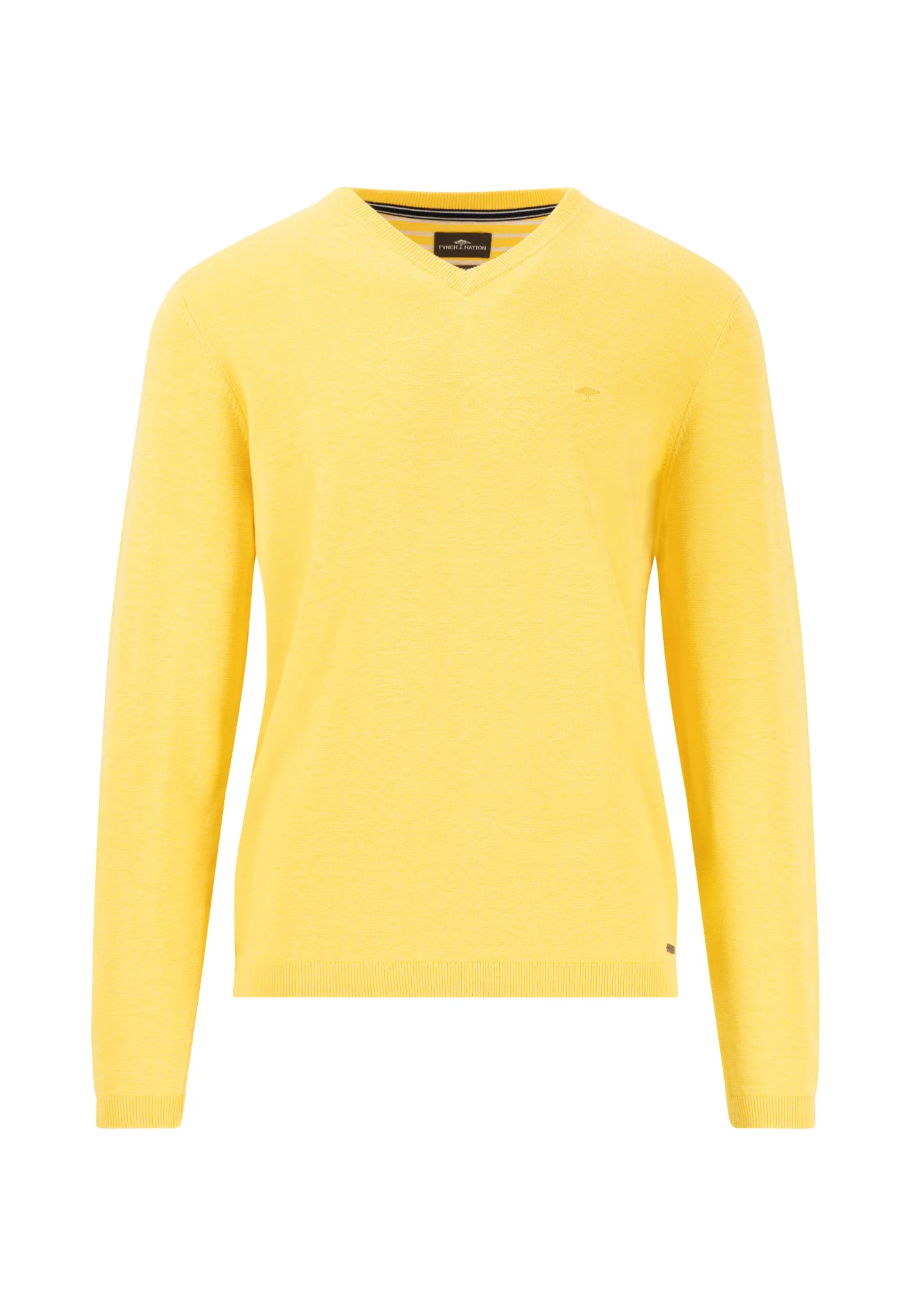 Strickpullover aus Baumwolle mit V-Ausschnitt - AIR COTTON - Image 5