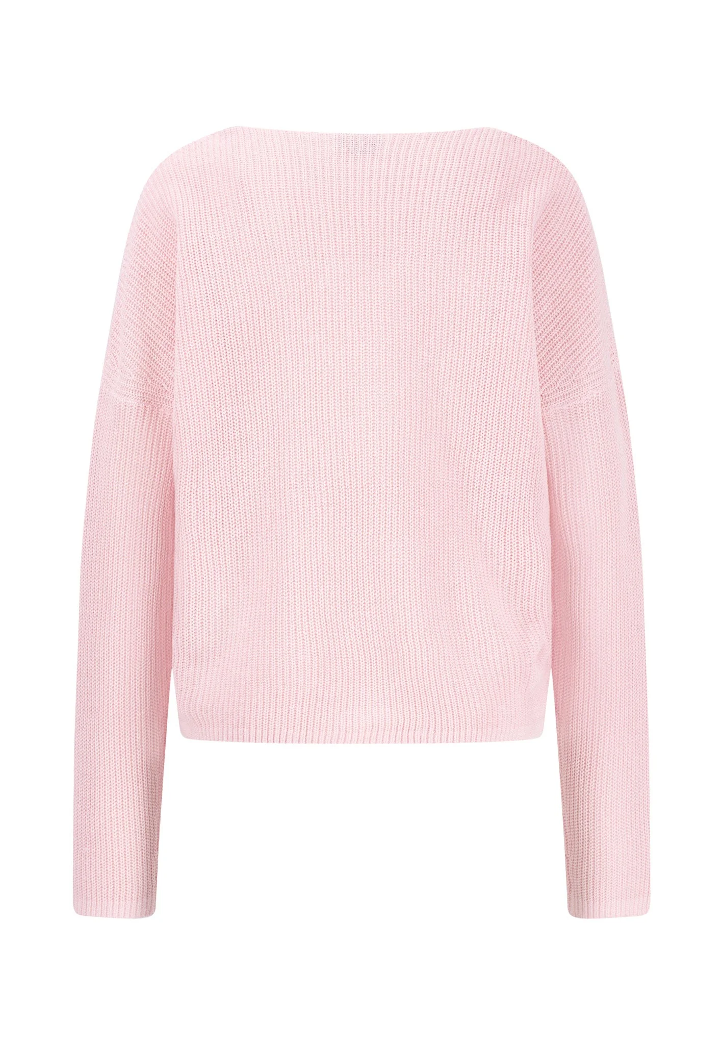 Strickpullover aus Leinen-Mix mit V-Aussschnitt - Image 2