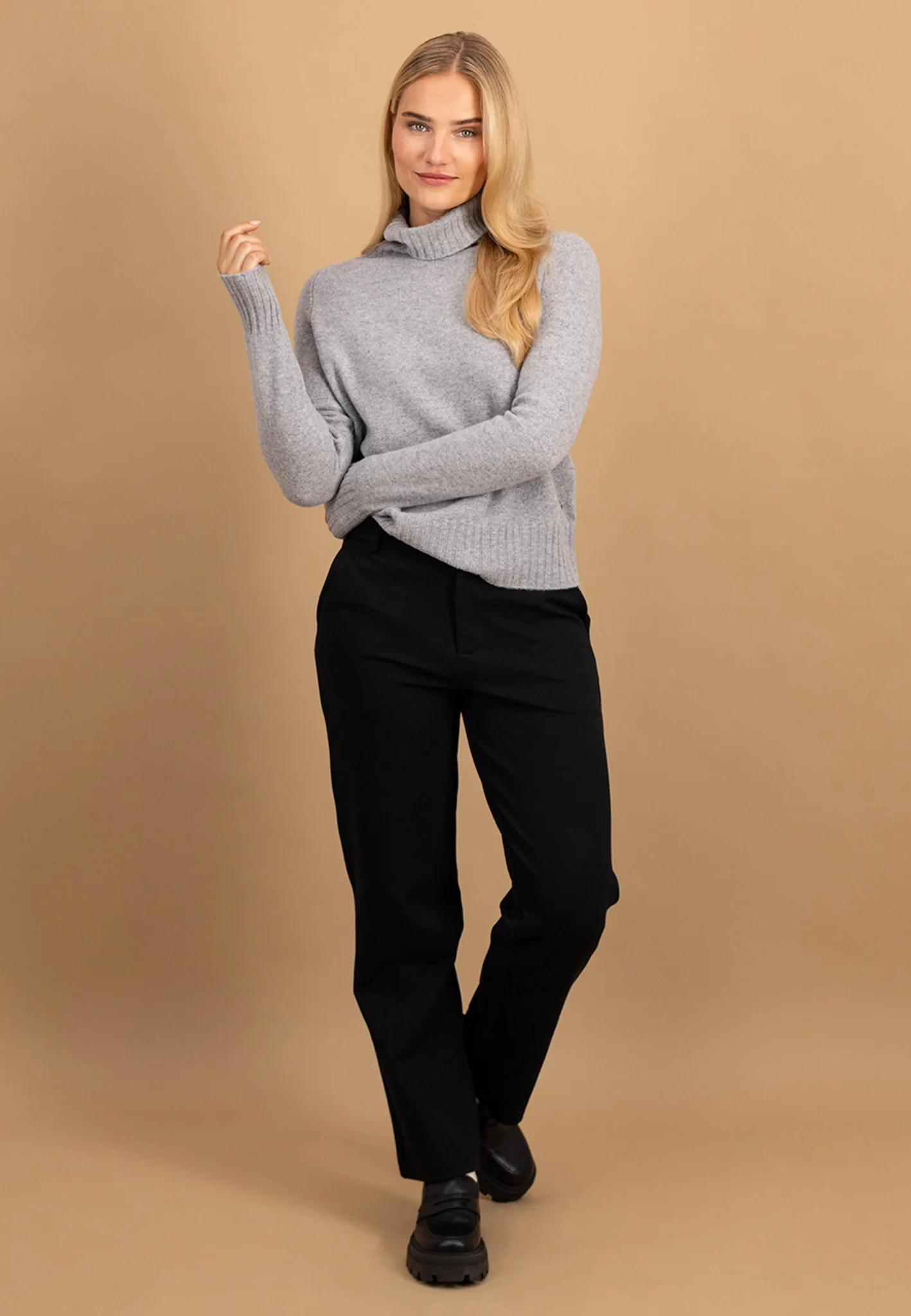 Strickpullover aus Merinowolle mit Rollkragen - Image 16
