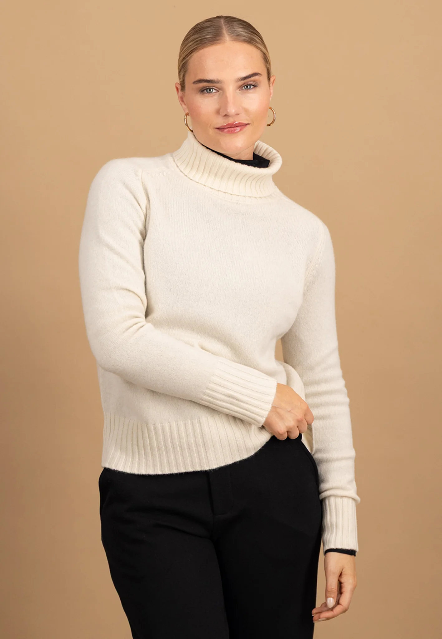 Strickpullover aus Merinowolle mit Rollkragen - Image 25