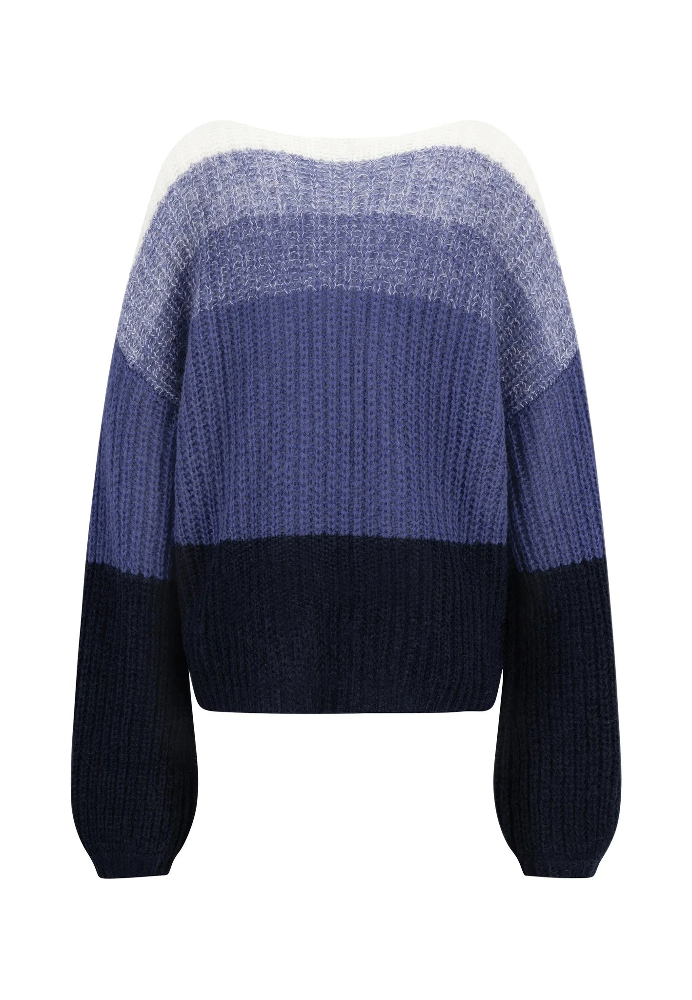 Strickpullover aus Mohair-Wollmix und Rundhalsausschnitt - Image 4