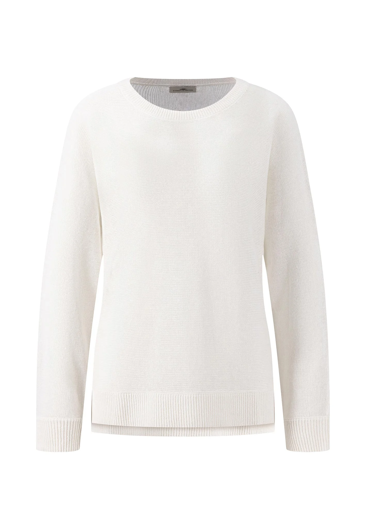 Strickpullover aus reinem Leinen