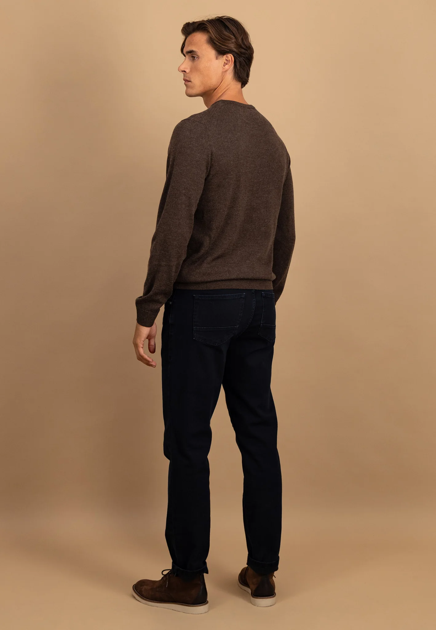 Strickpullover aus reiner Wolle mit Rundhalsausschnitt - Image 11