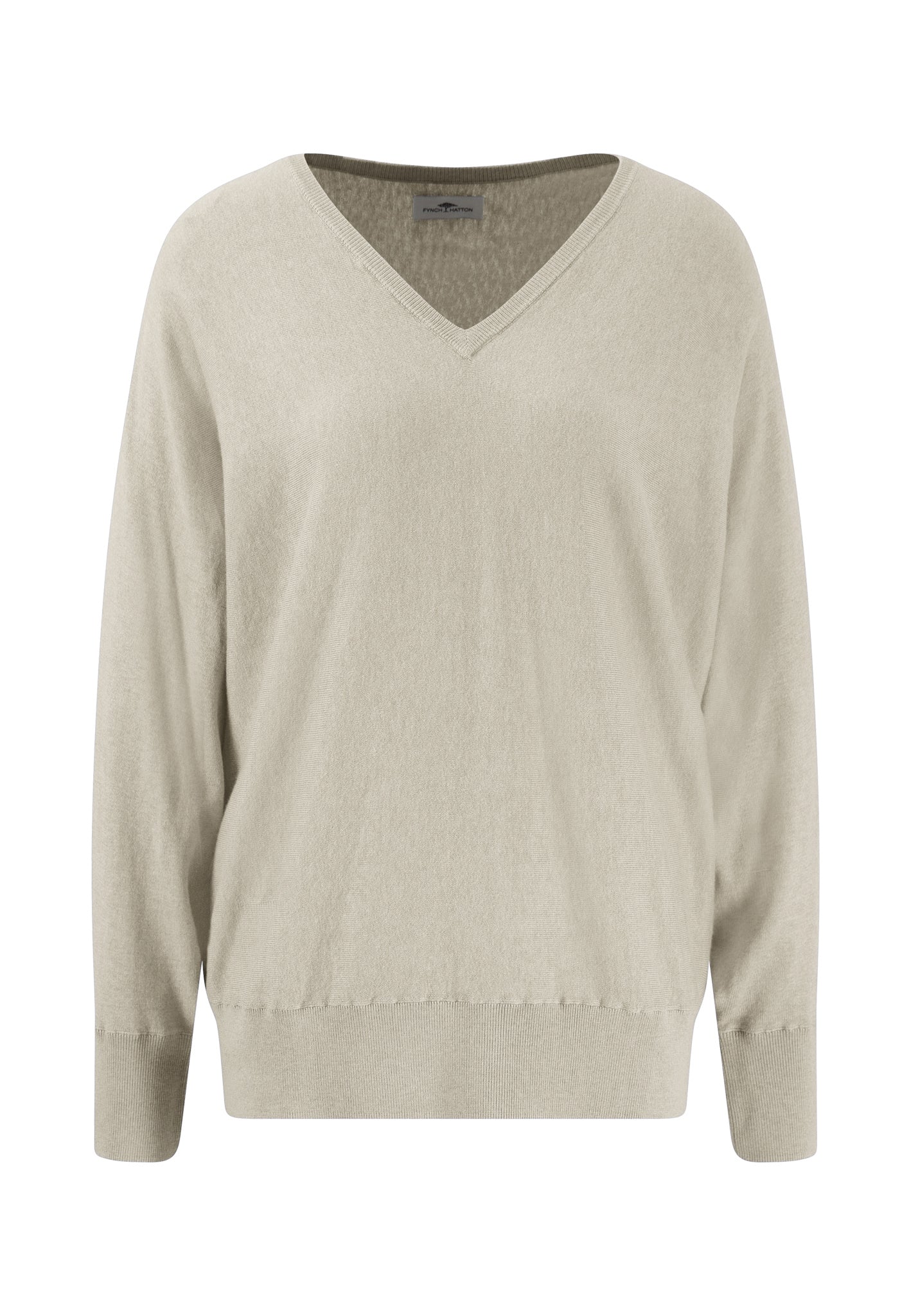 Strickpullover aus Viskose-Mix mit V-Ausschnitt - Image 3