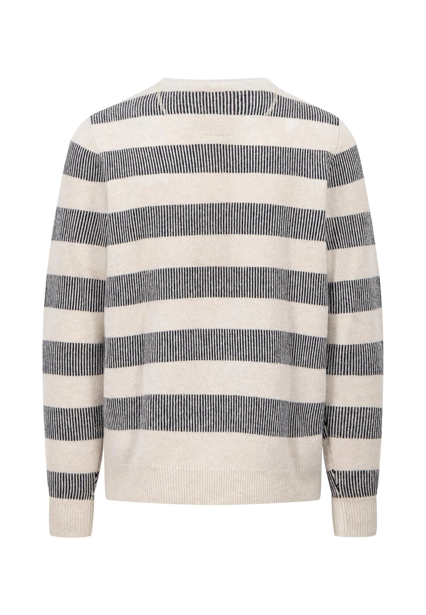 Strickpullover aus Wolle in Streifen-Optik - Image 2