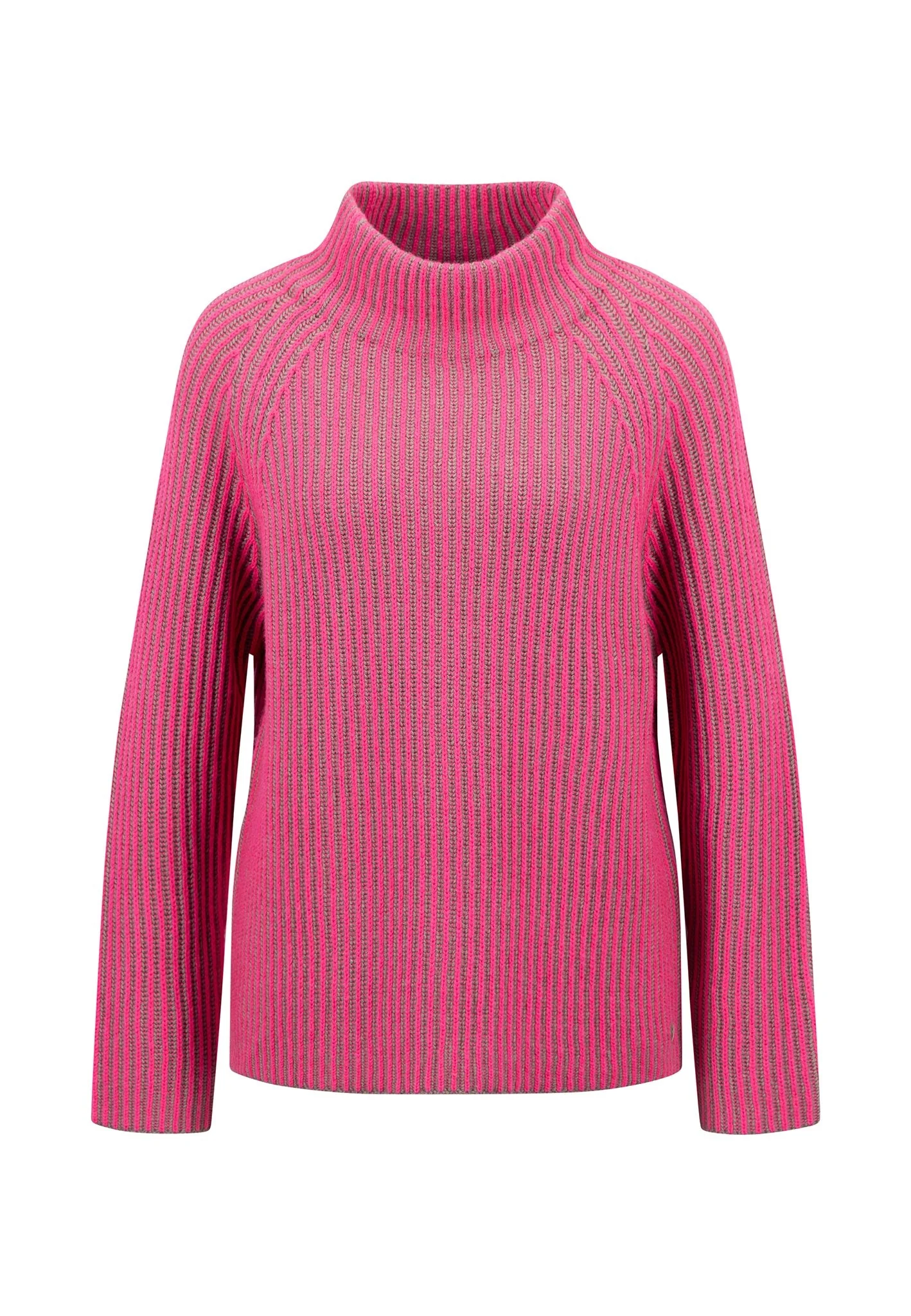 Strickpullover aus Wollmix in Two-Tone-Optik - Image 3