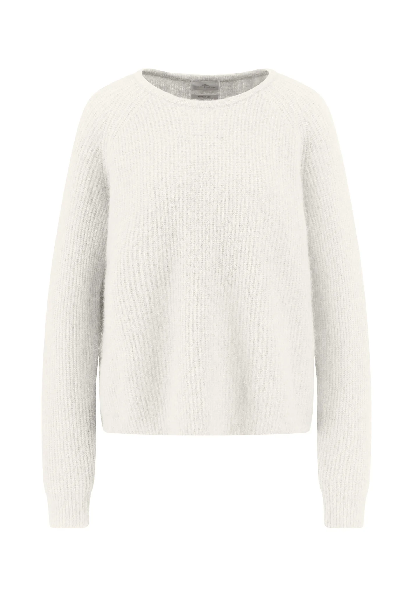 Strickpullover mit Rundhalsausschnitt im Alpaka-Wollmix - Image 17