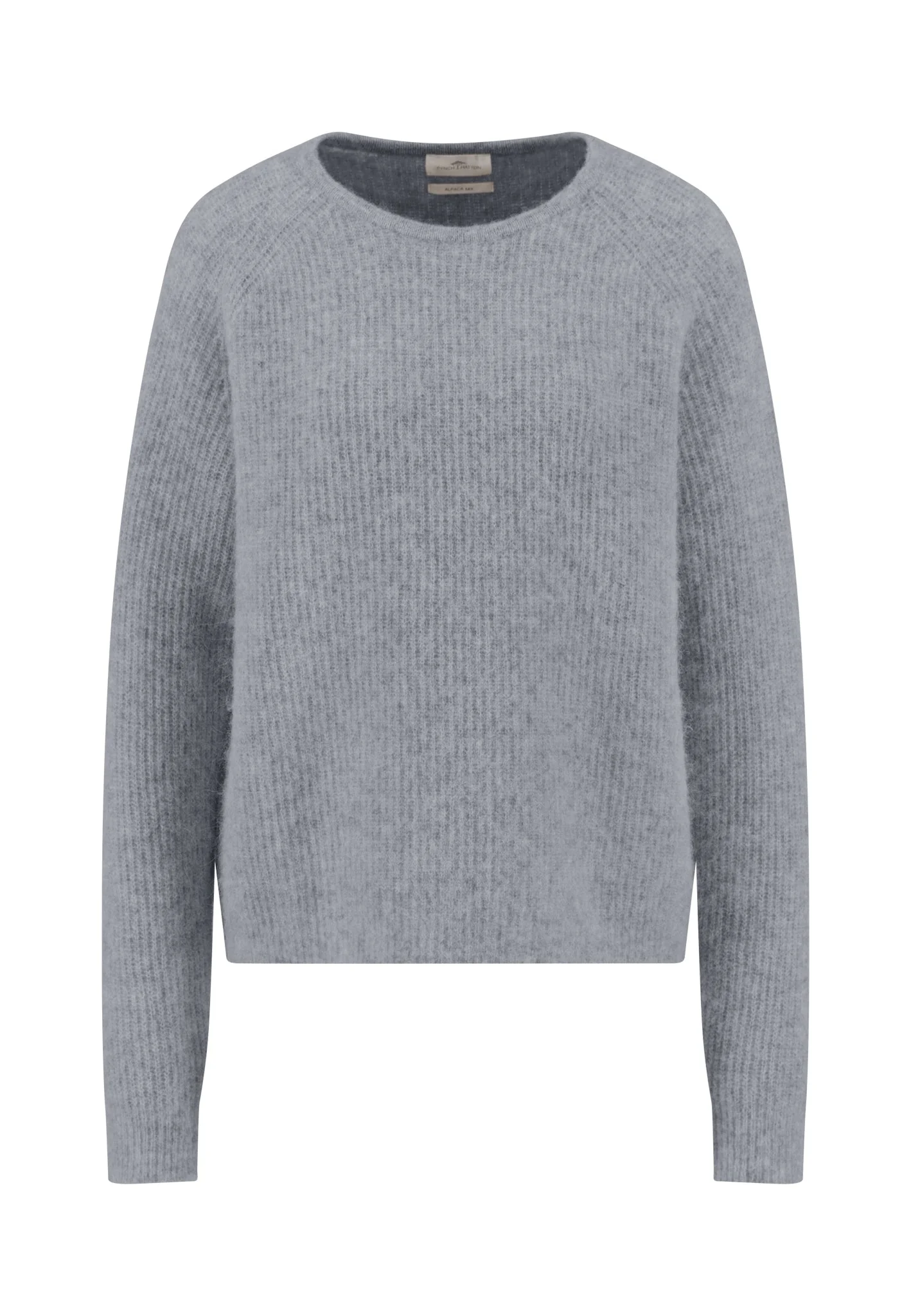 Strickpullover mit Rundhalsausschnitt im Alpaka-Wollmix - Image 25