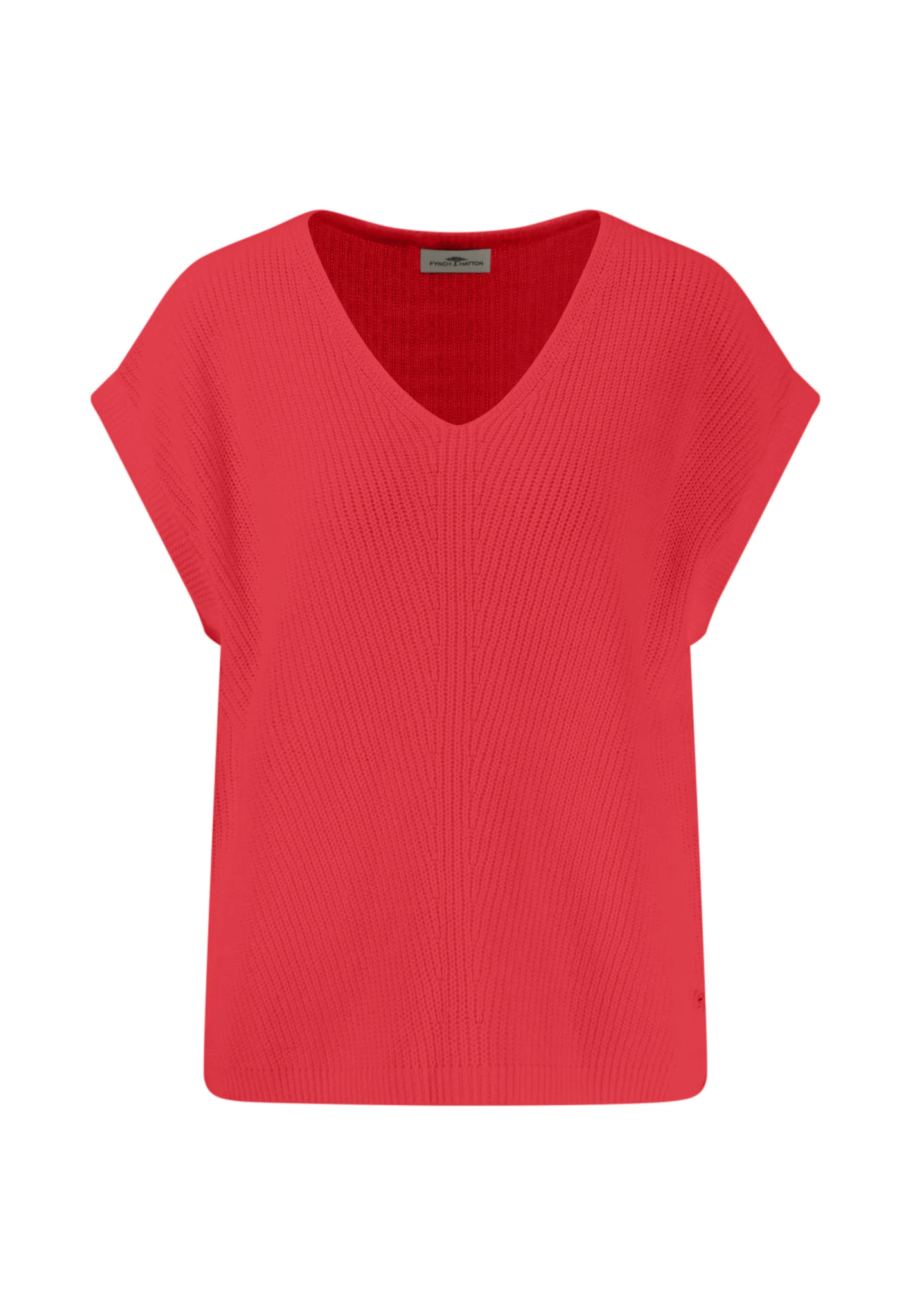 Strickpullunder aus Leinen-Mix mit V-Ausschnitt - Image 3