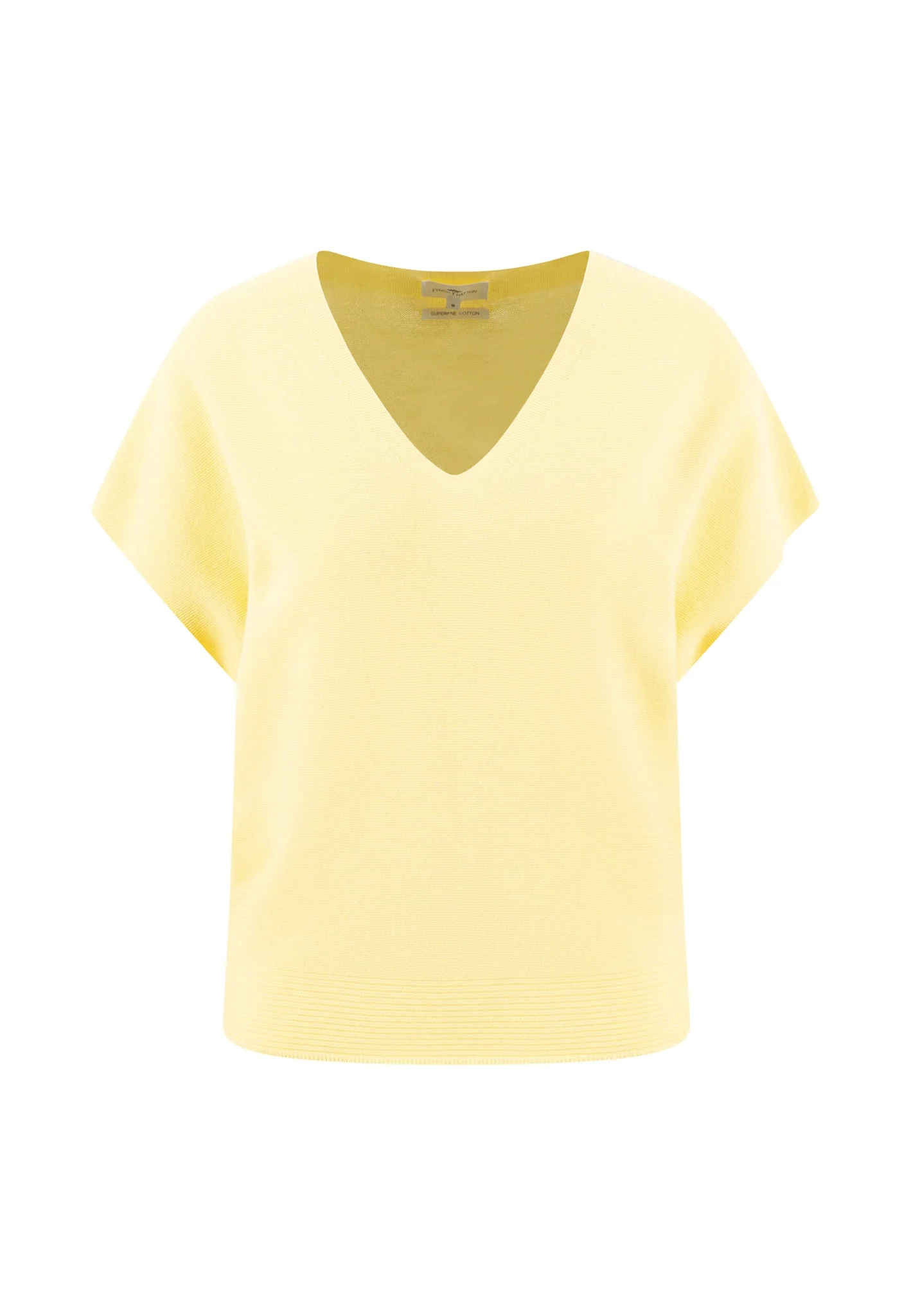 Strickshirt aus Baumwolle mit V-Ausschnitt - Image 6