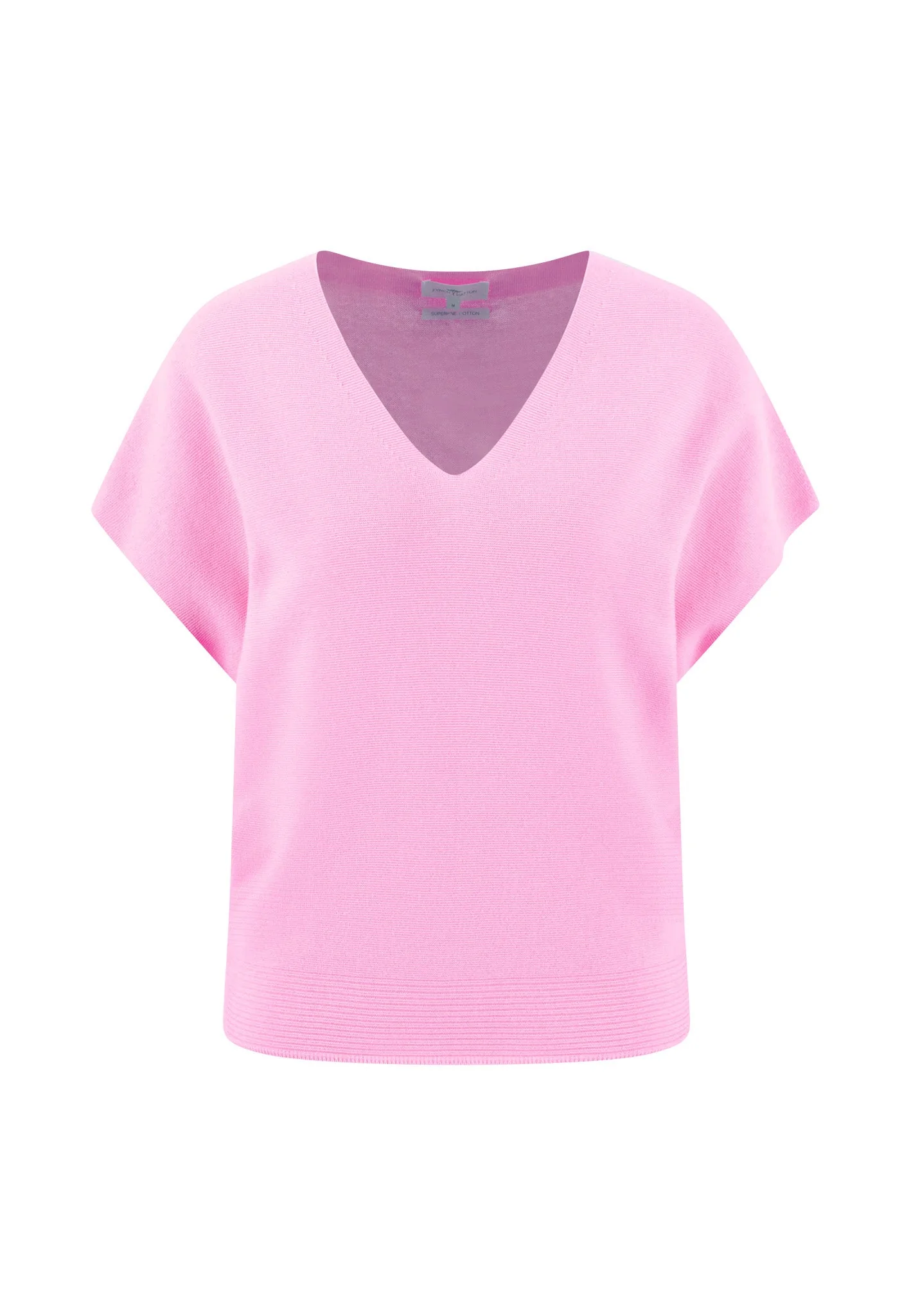 Strickshirt aus Baumwolle mit V-Ausschnitt - Image 8