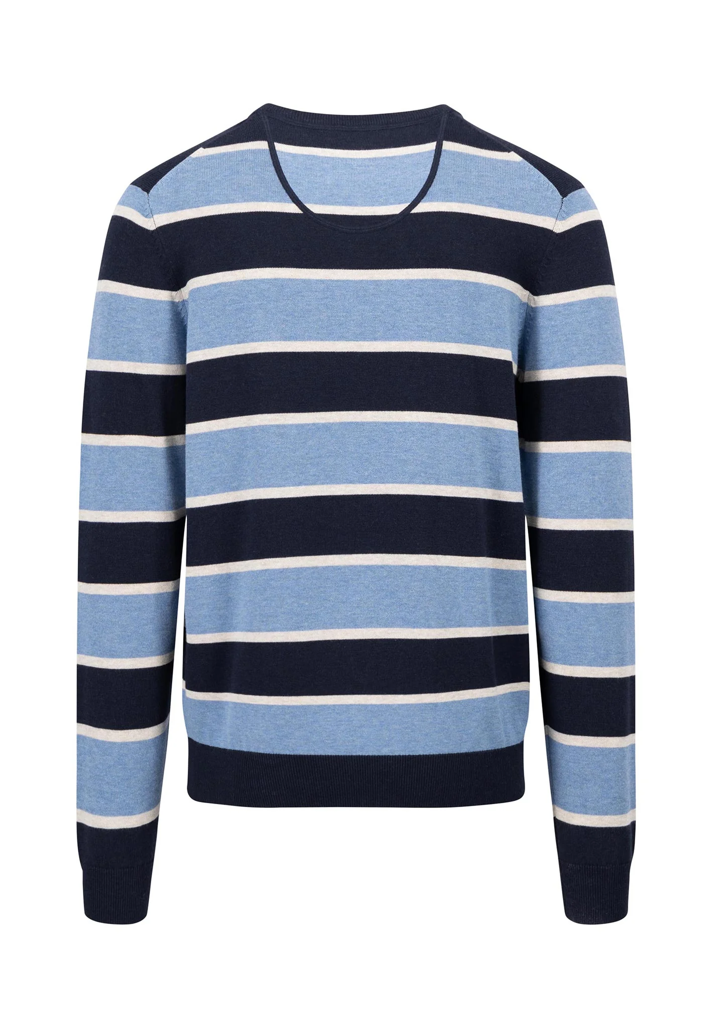 Superfine Pullover aus Baumwolle und Streifen - Image 2