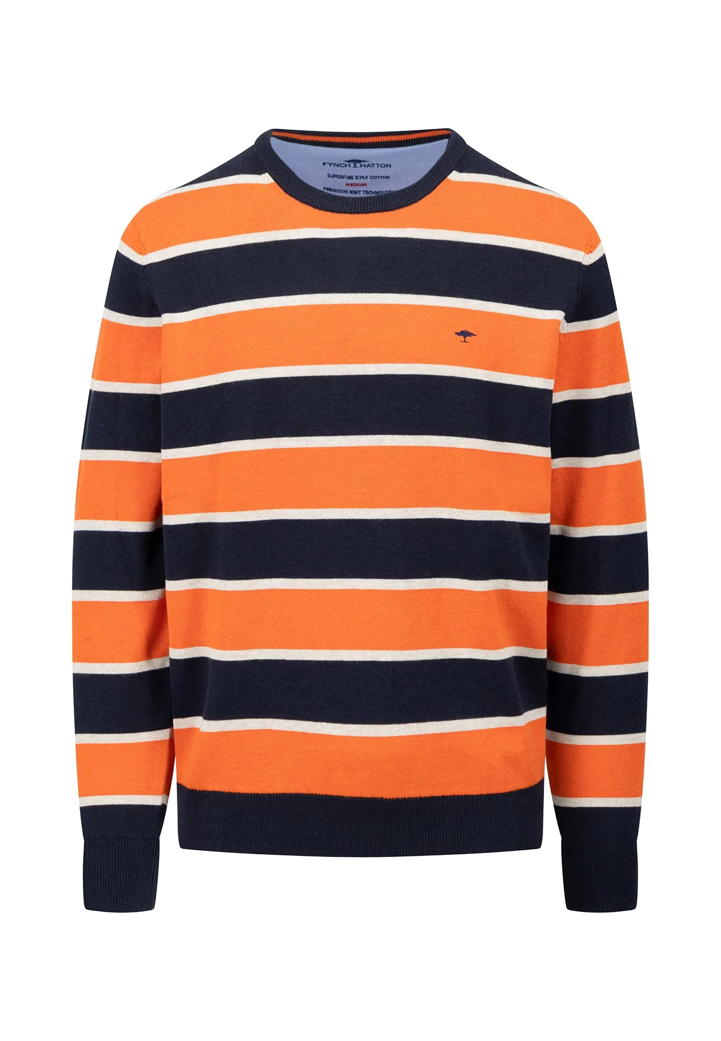 Superfine Pullover aus Baumwolle und Streifen - Image 5