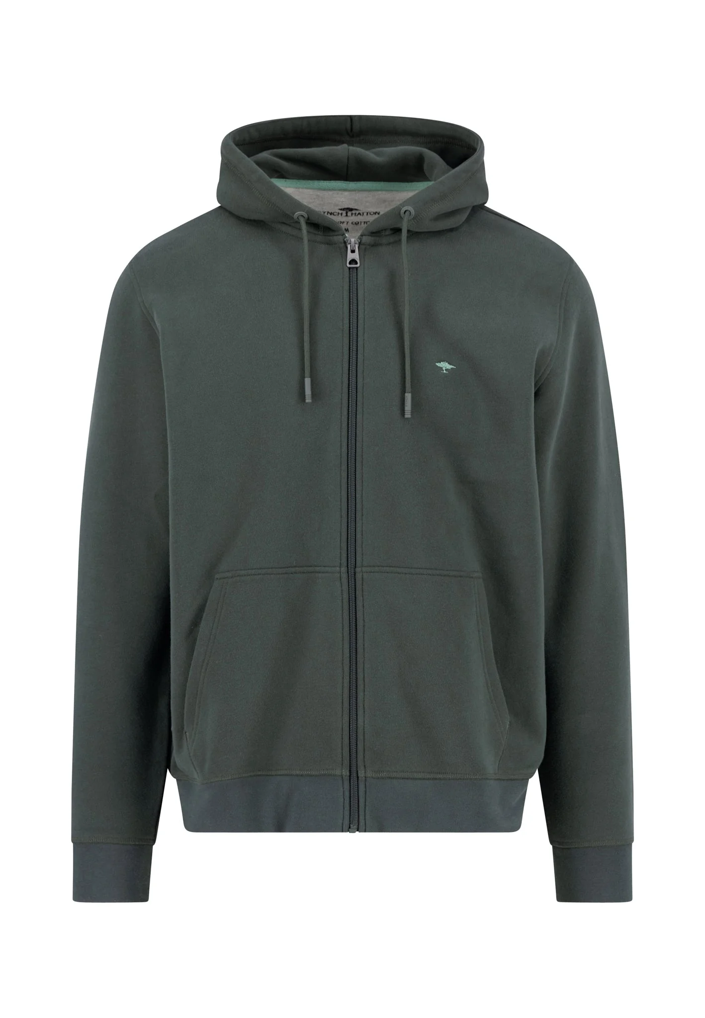 Sweatjacke aus Baumwolle mit Kapuze und Reißverschluss - Image 11