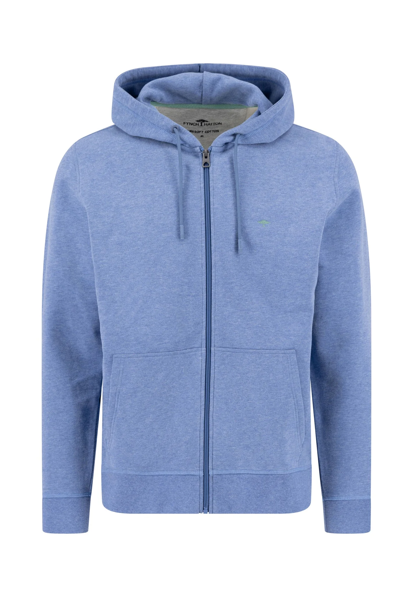 Sweatjacke aus Baumwolle mit Kapuze und Reißverschluss - Image 13