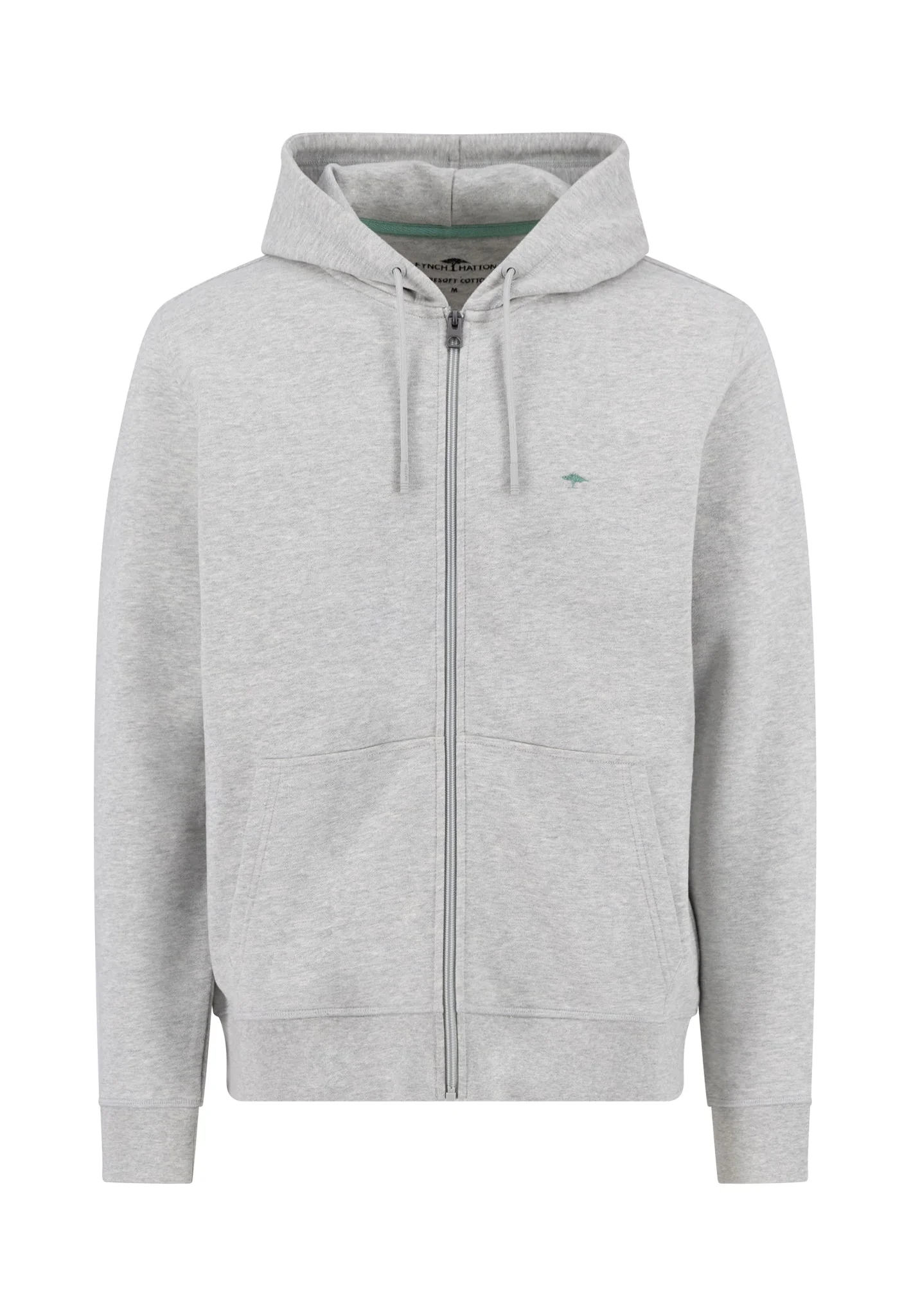 Sweatjacke aus Baumwolle mit Kapuze und Reißverschluss - Image 15