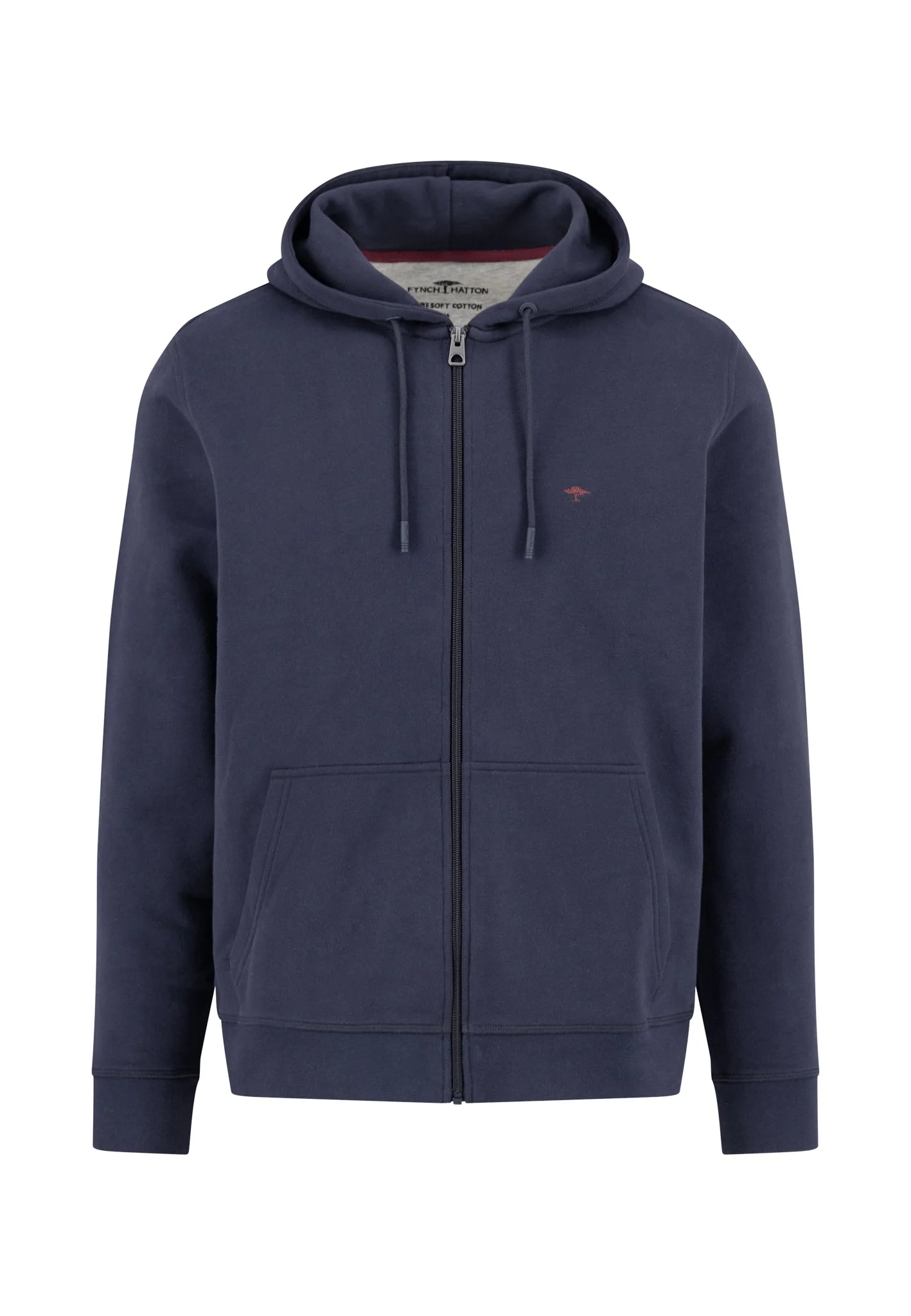 Sweatjacke aus Baumwolle mit Kapuze und Reißverschluss - Image 5