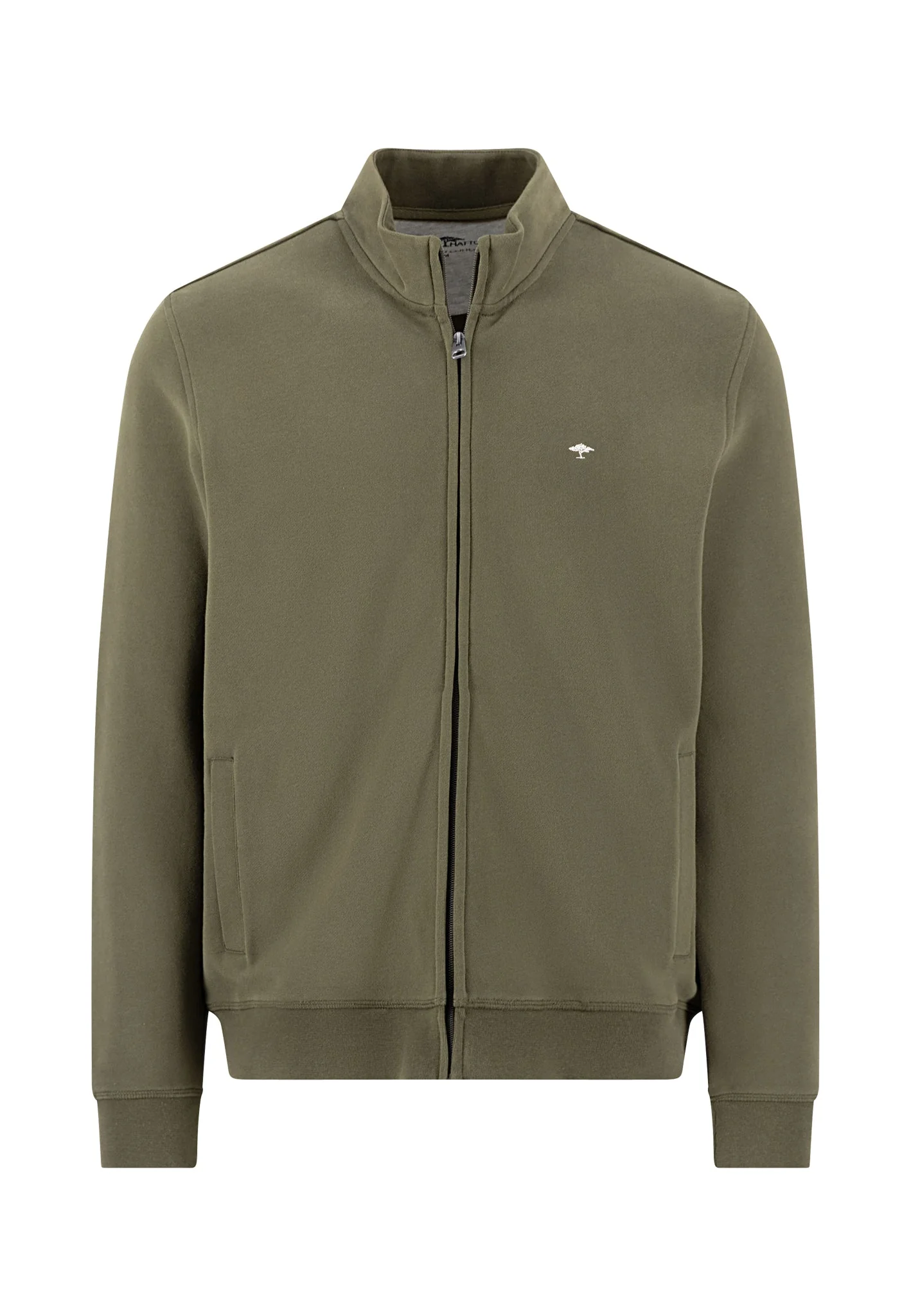 Sweatjacke aus Baumwolle mit Stehkragen - Image 6