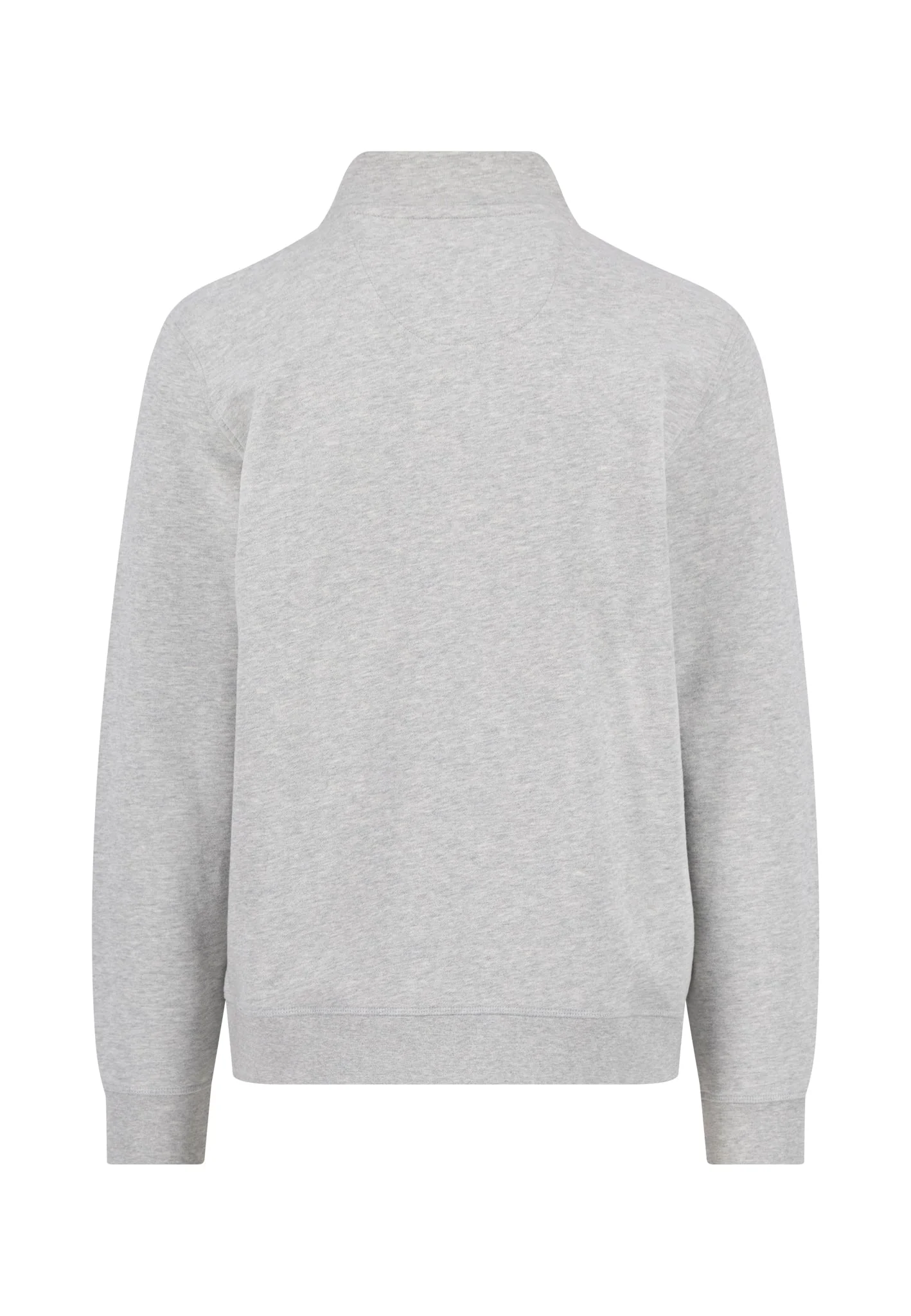 Sweatjacke aus Baumwolle mit Stehkragen und Reißverschluss - Image 16
