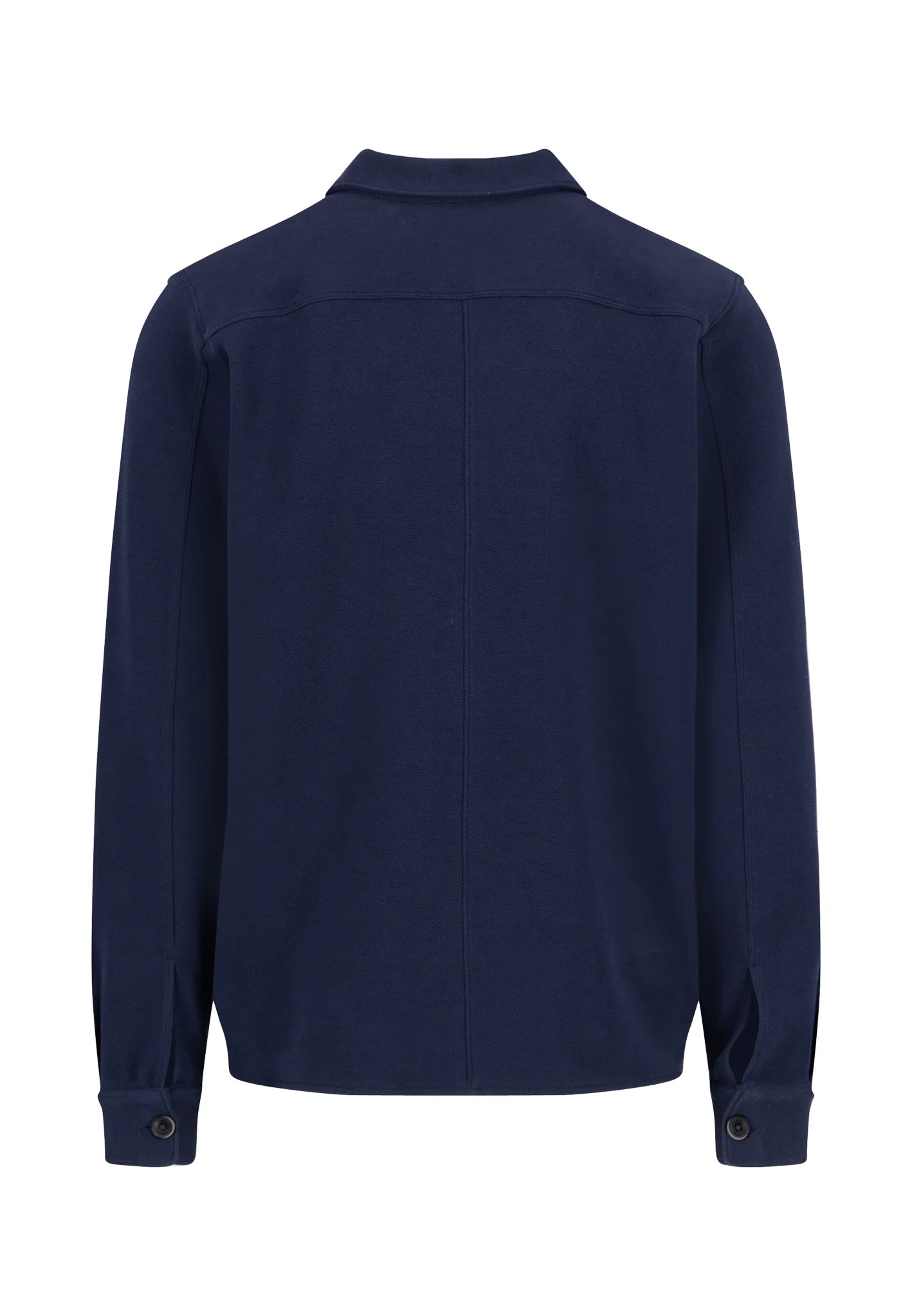Sweatjacke im Blouson-Stil aus Baumwoll-Mix mit Brusttasche - Image 5