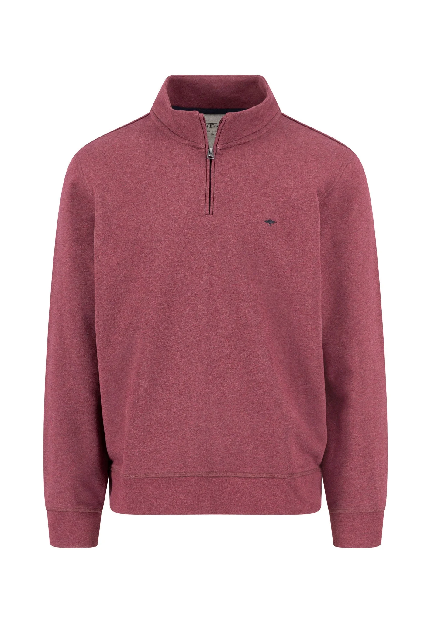 Sweatshirt aus Baumwolle mit Troyer-Kragen - Image 13