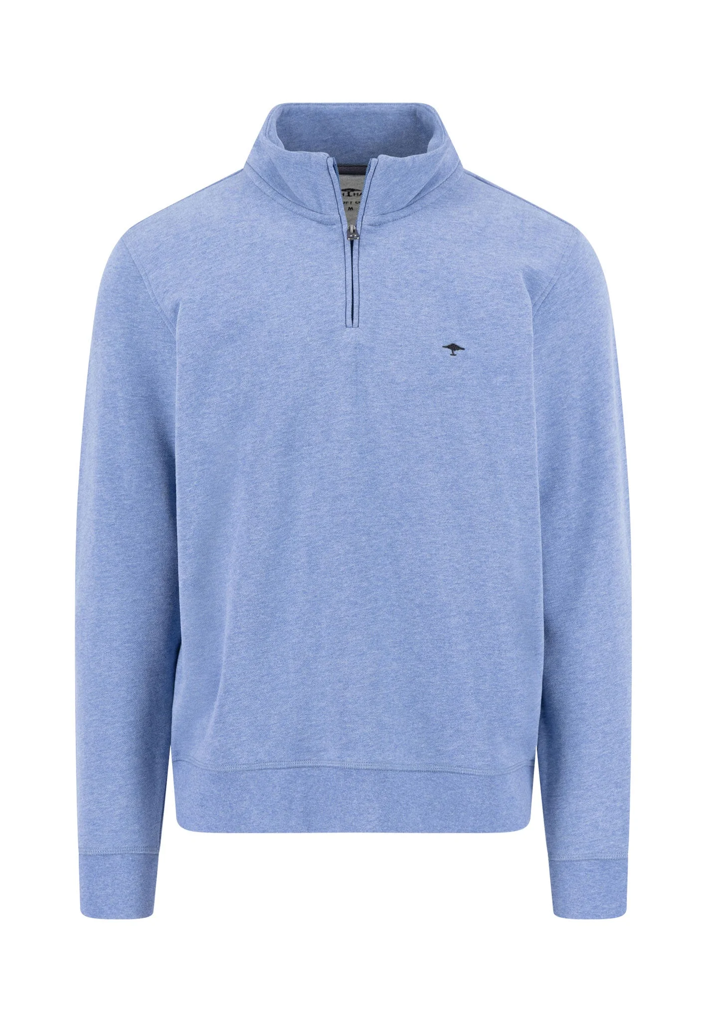 Sweatshirt aus Baumwolle mit Troyer-Kragen - Image 19