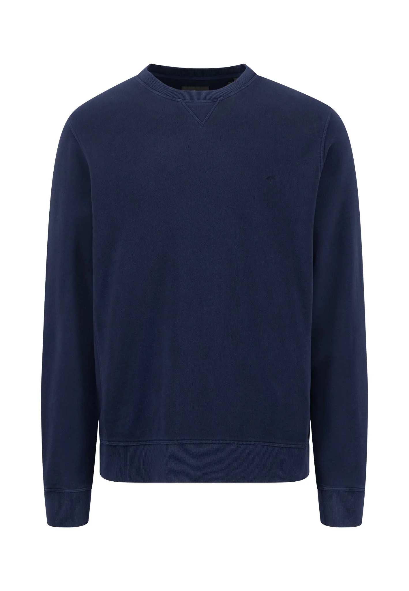 Sweatshirt aus reiner Baumwolle mit V-Einsatz am Kragen - Image 15